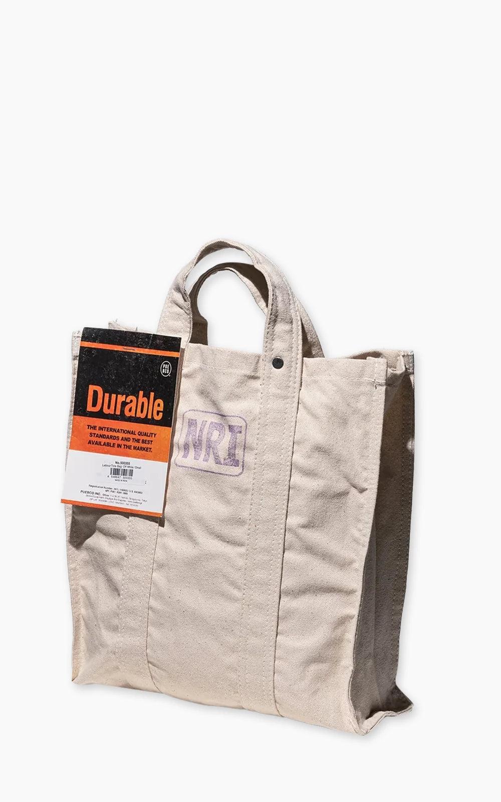 Labour Tote Bag Small Off White