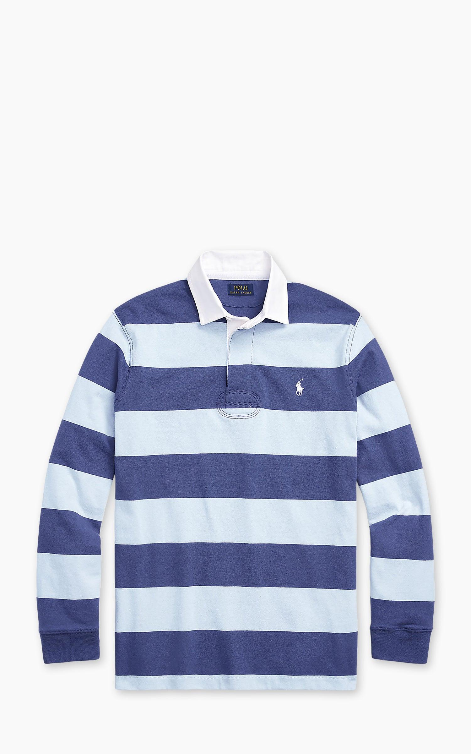 The Iconic Rugby Shirt Light Navy/Office Blue