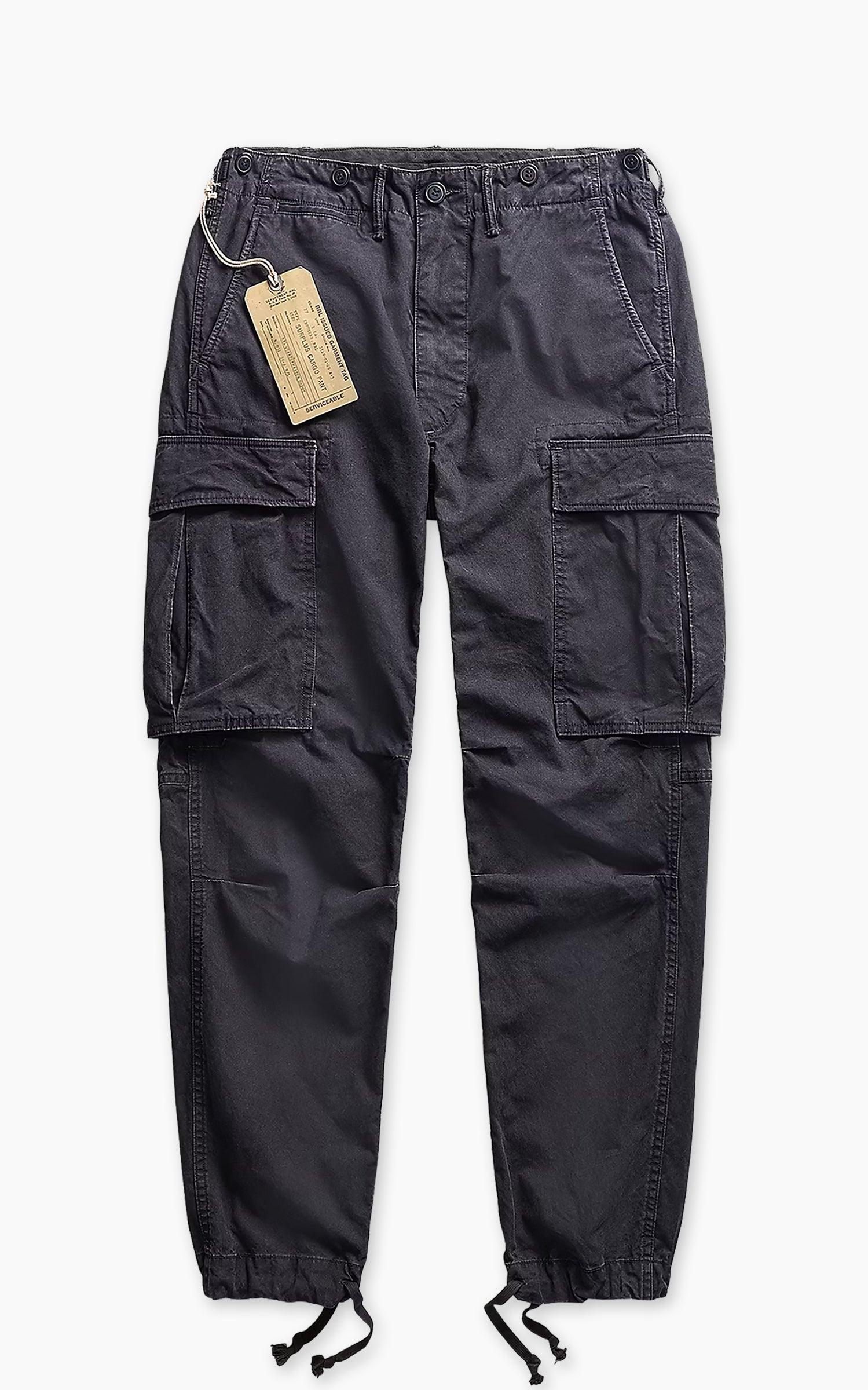 Canvas Surplus Cargo Pant Black