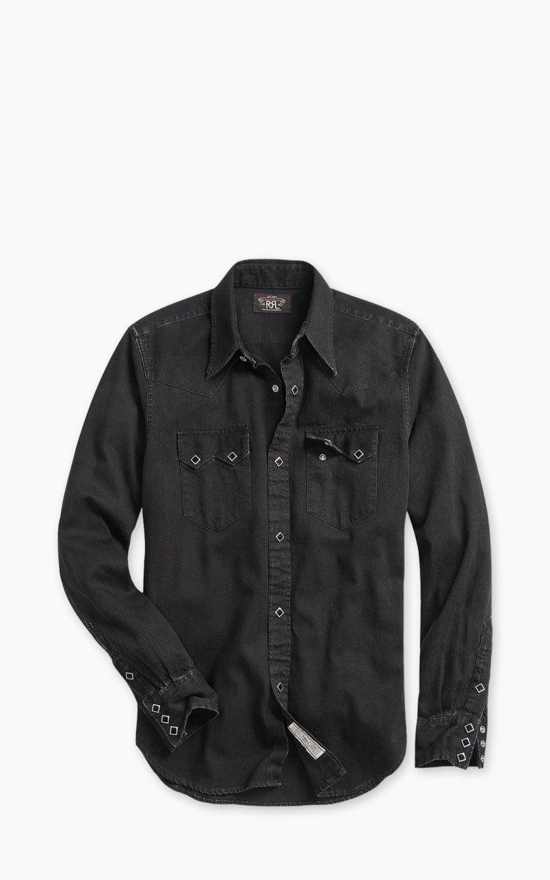 Sawtooth Western Shirt Denim Black