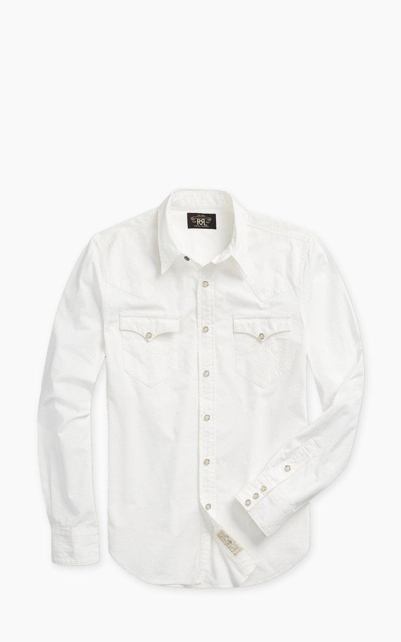 Buffalo Western Shirt Poplin White