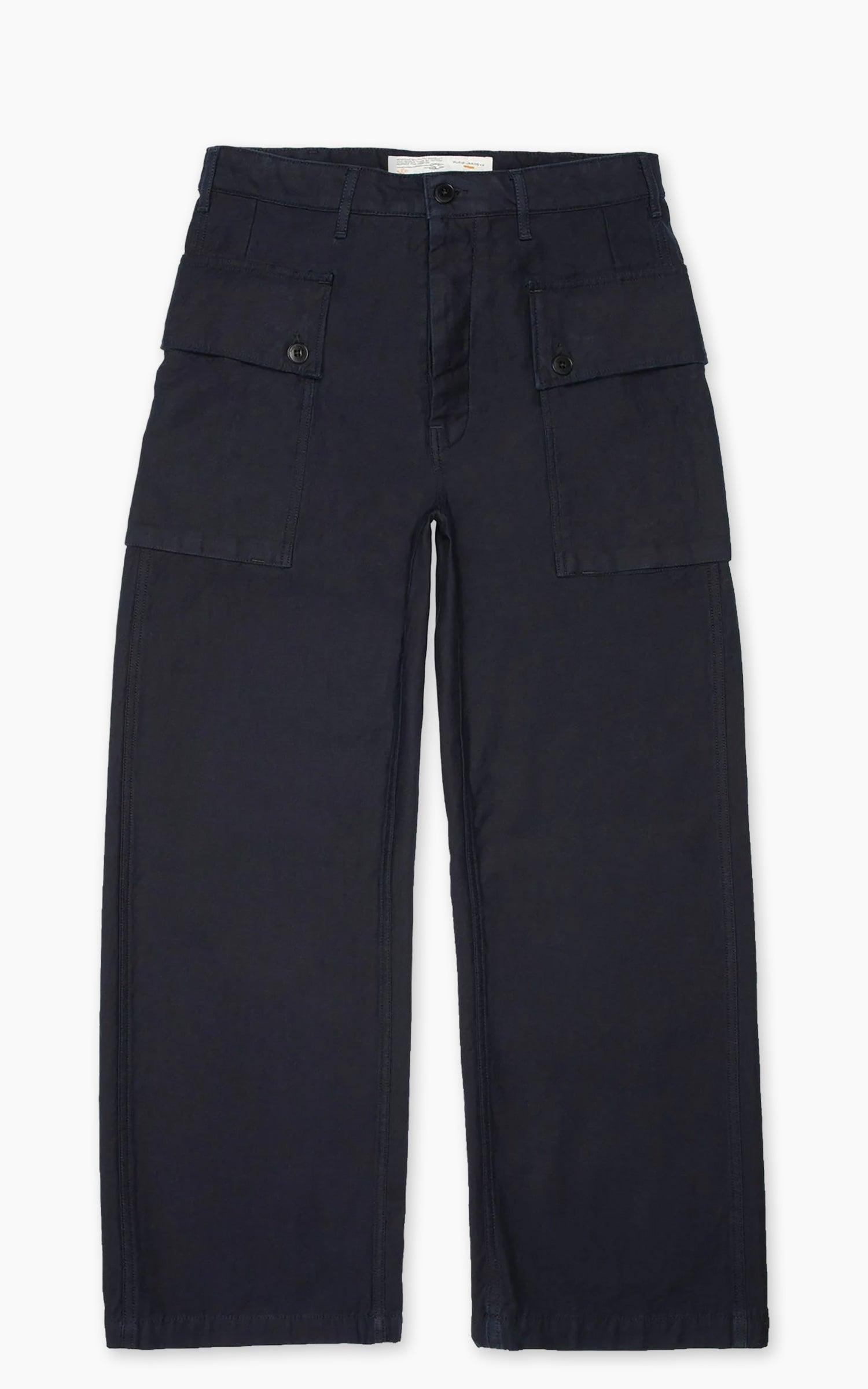 Loud Larry Pants Back Sateen Indigo