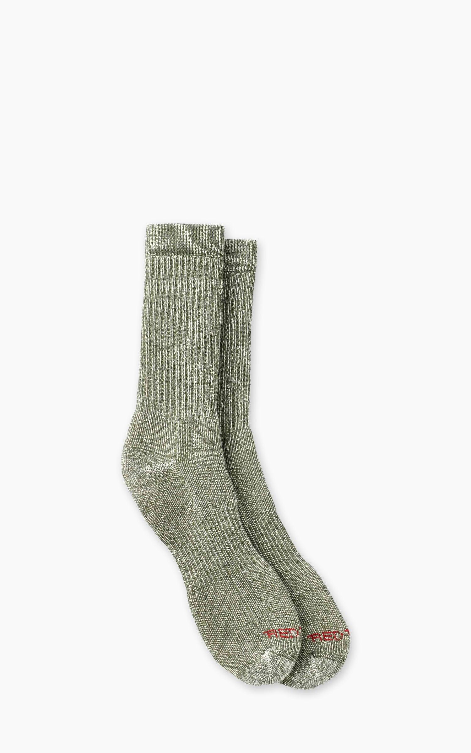 Full Crew Merino Socks Olive