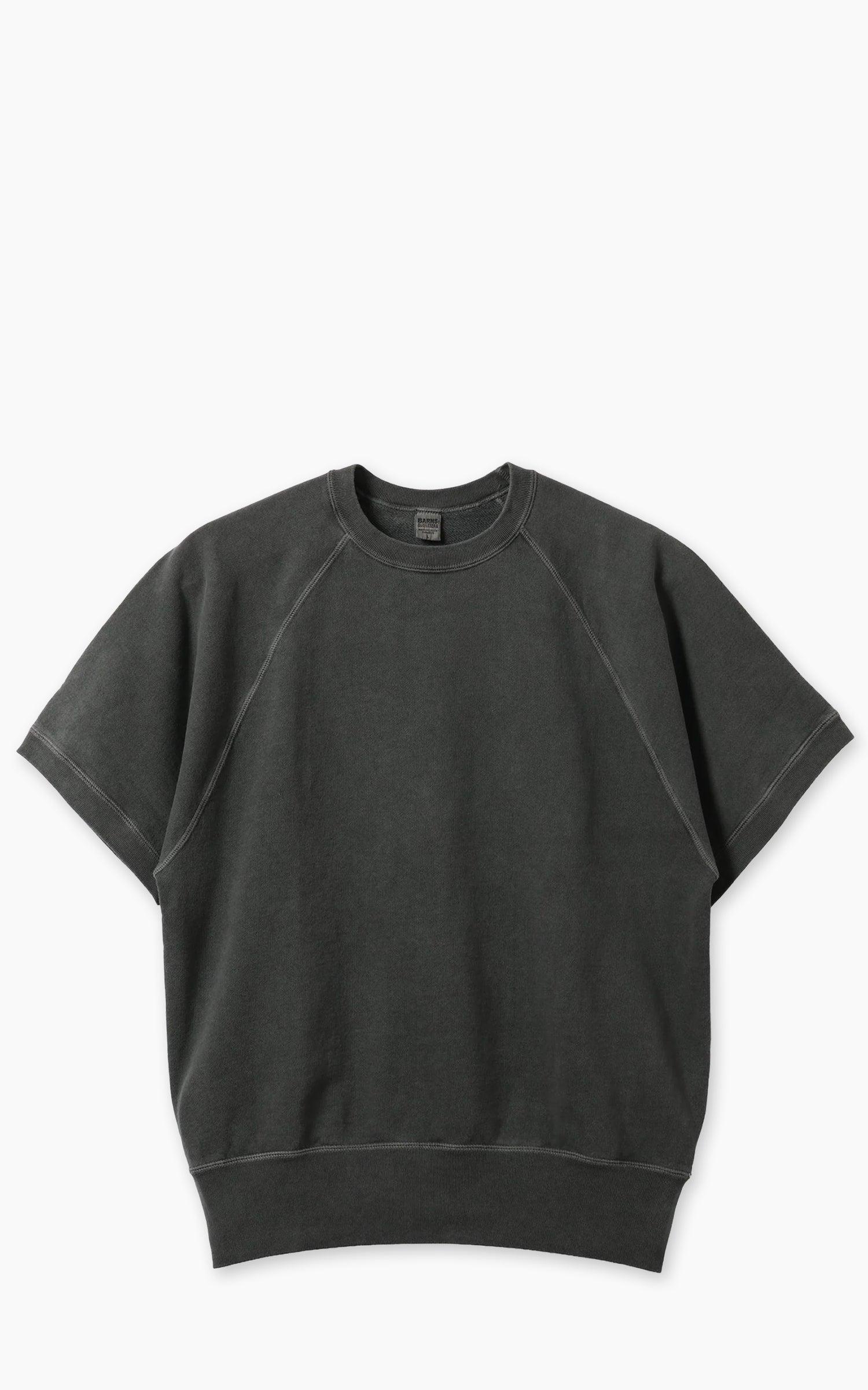 Barns Outfitters BR-26308 90's Short Sleeve Sweatshirt Black
