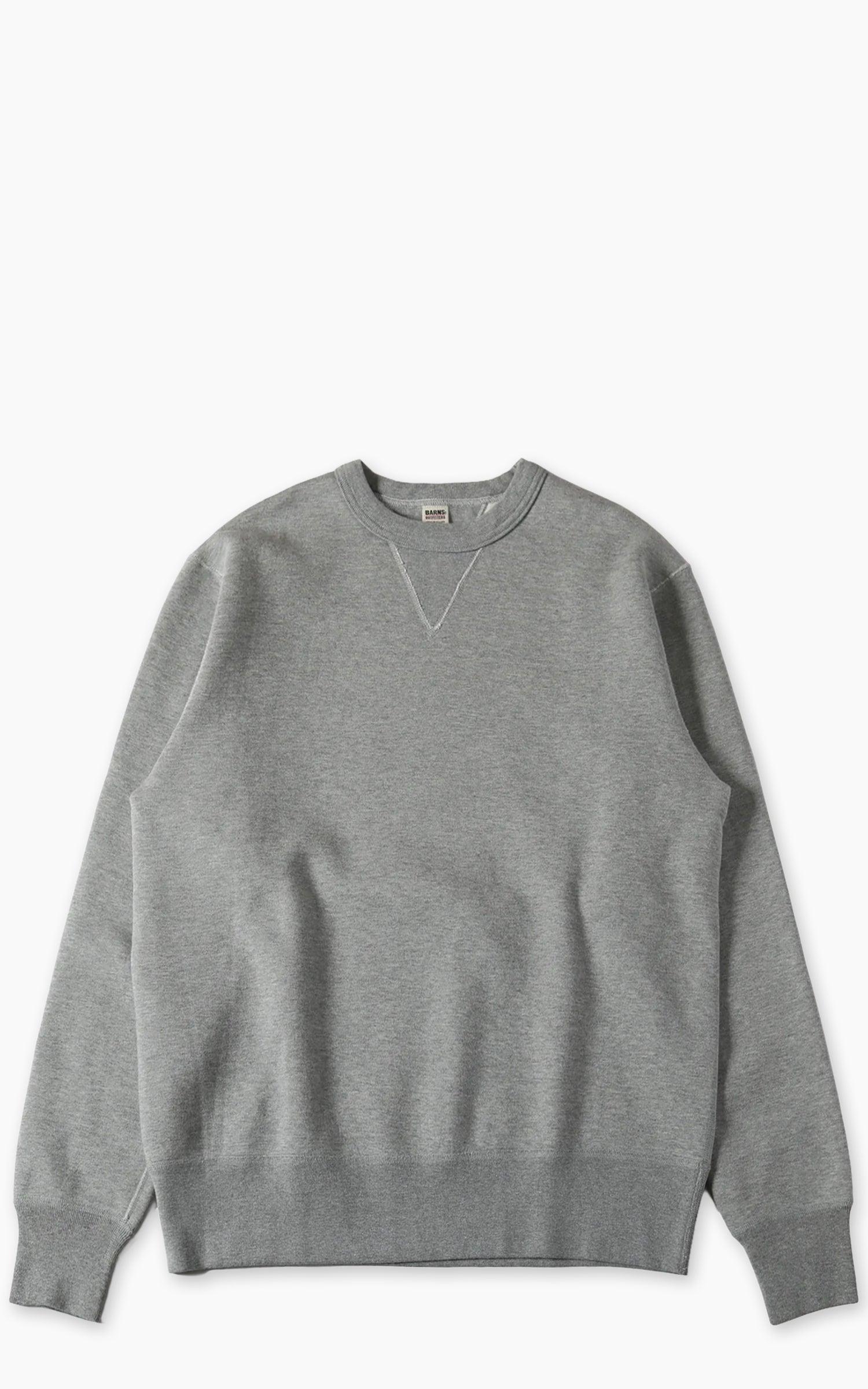 Barns Outfitters BR-3000 COZUN Double V-Gusset Sweatshirt Grey