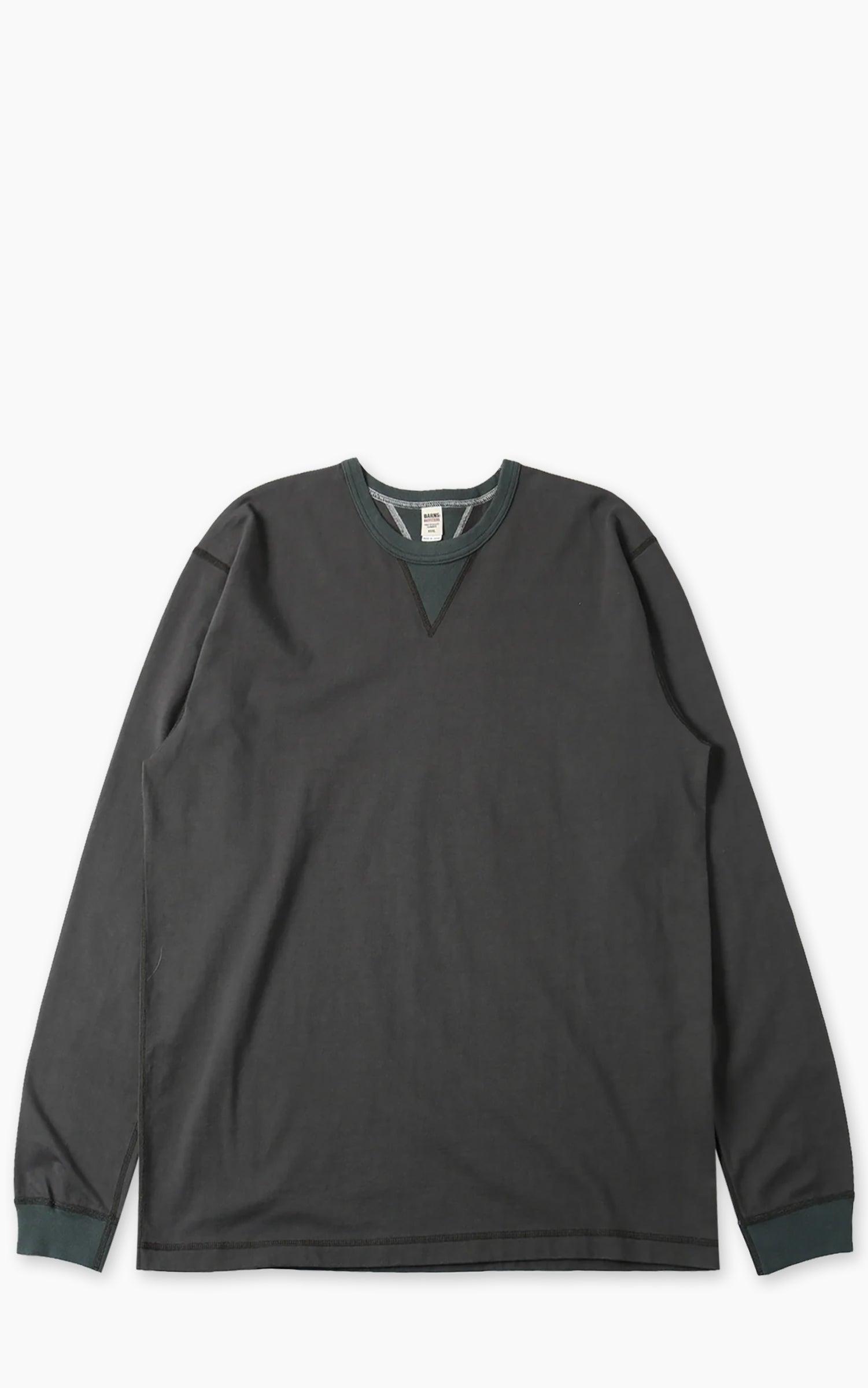 BR-3043 COZUN Crew Neck L/S T-Shirt Black