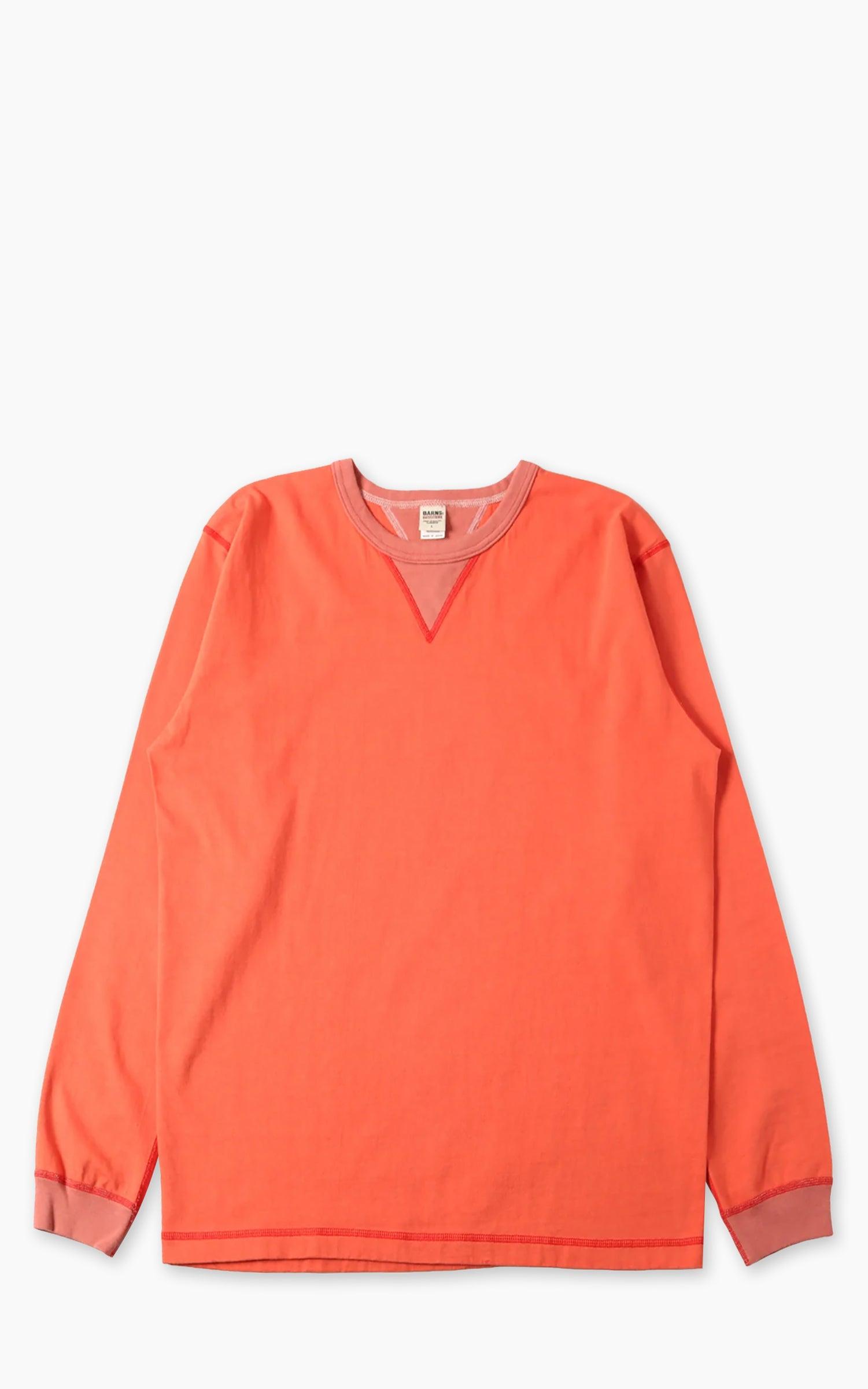 BR-3043 COZUN Crew Neck L/S T-Shirt Red