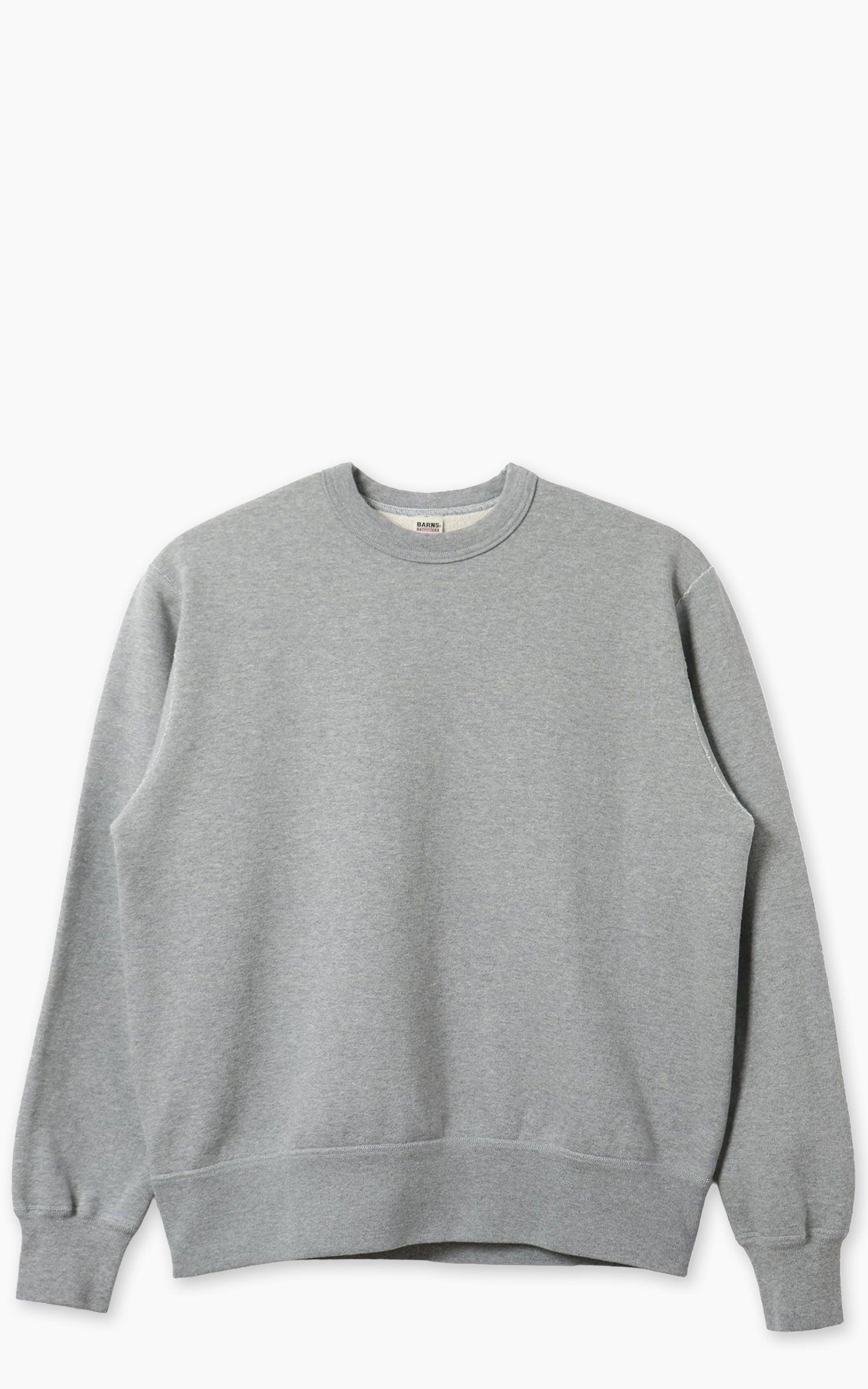 BR-3333 COZUN French Terry Crewneck Sweatshirt Grey