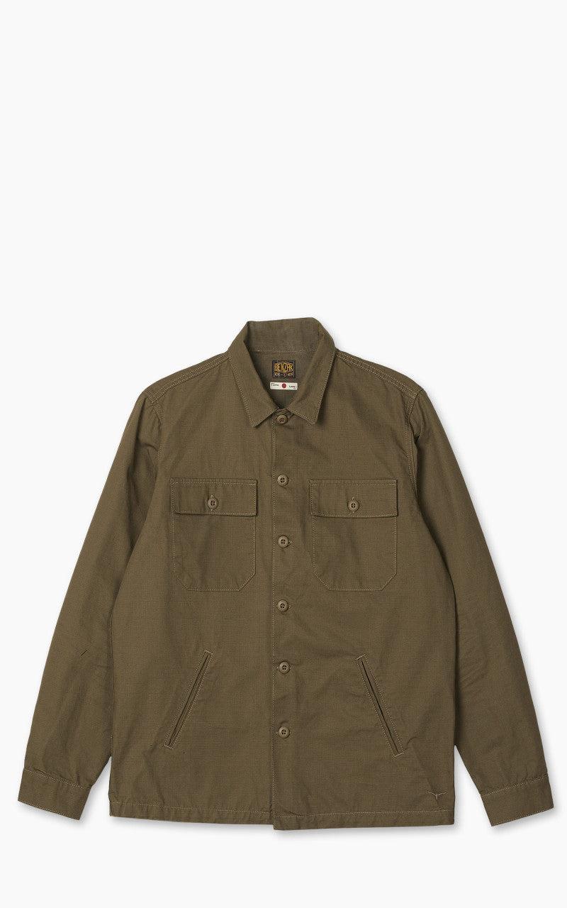 BWS-03 Military Overshirt Ripstop Olive Drab