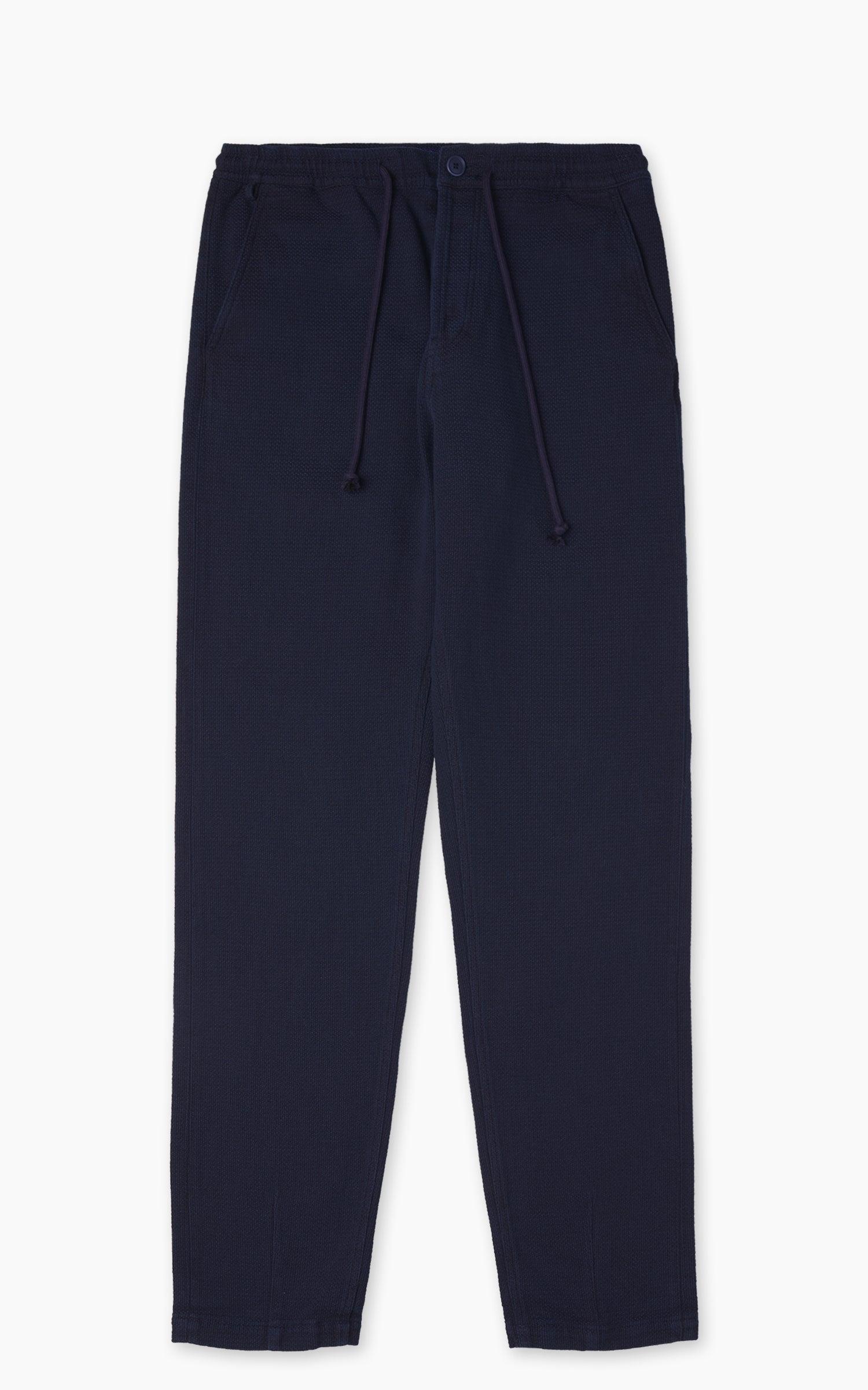 185 Dobby Sashiko Jogg Pant Indigo