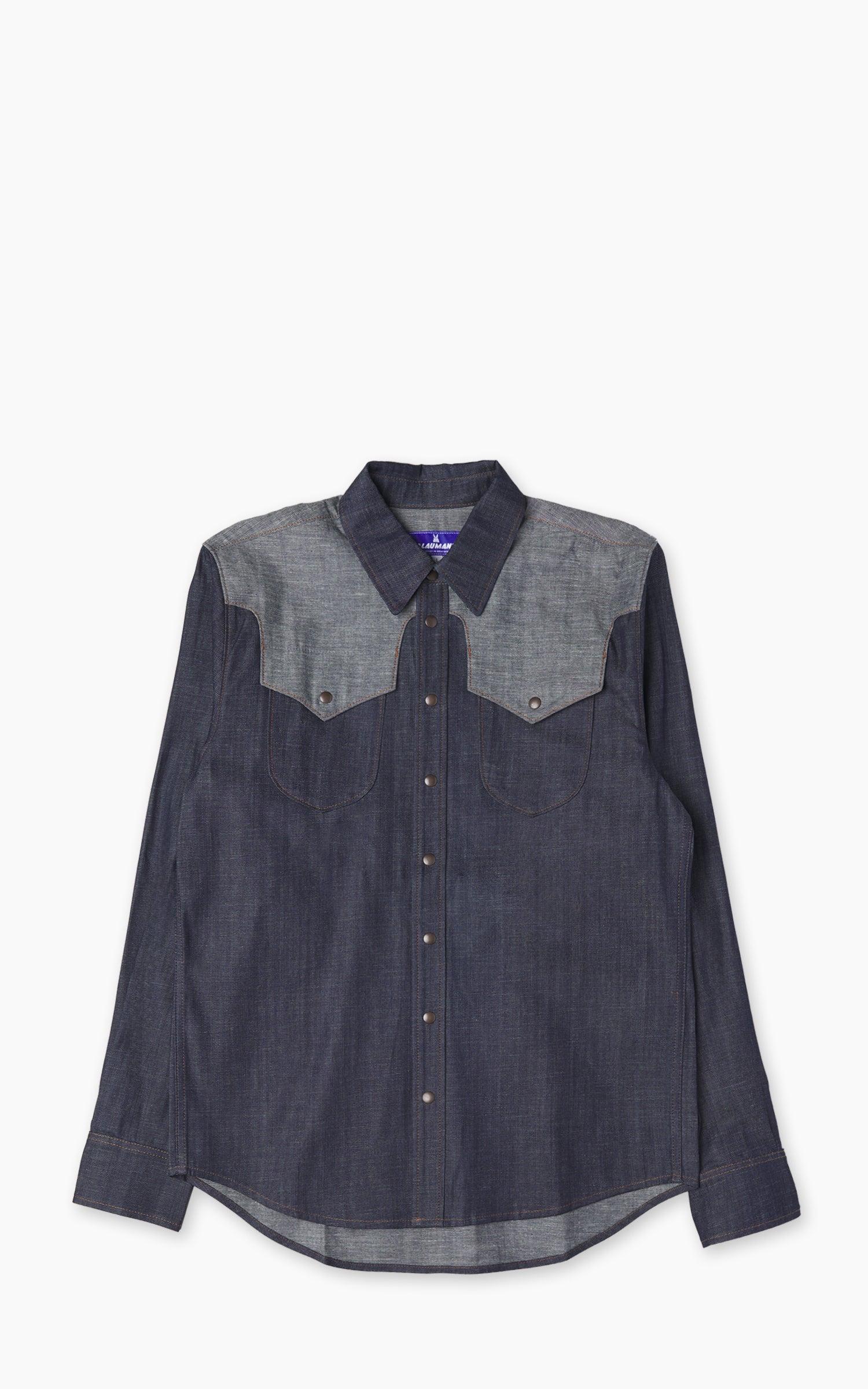 216 Rodeo Shirt Contrast Blue