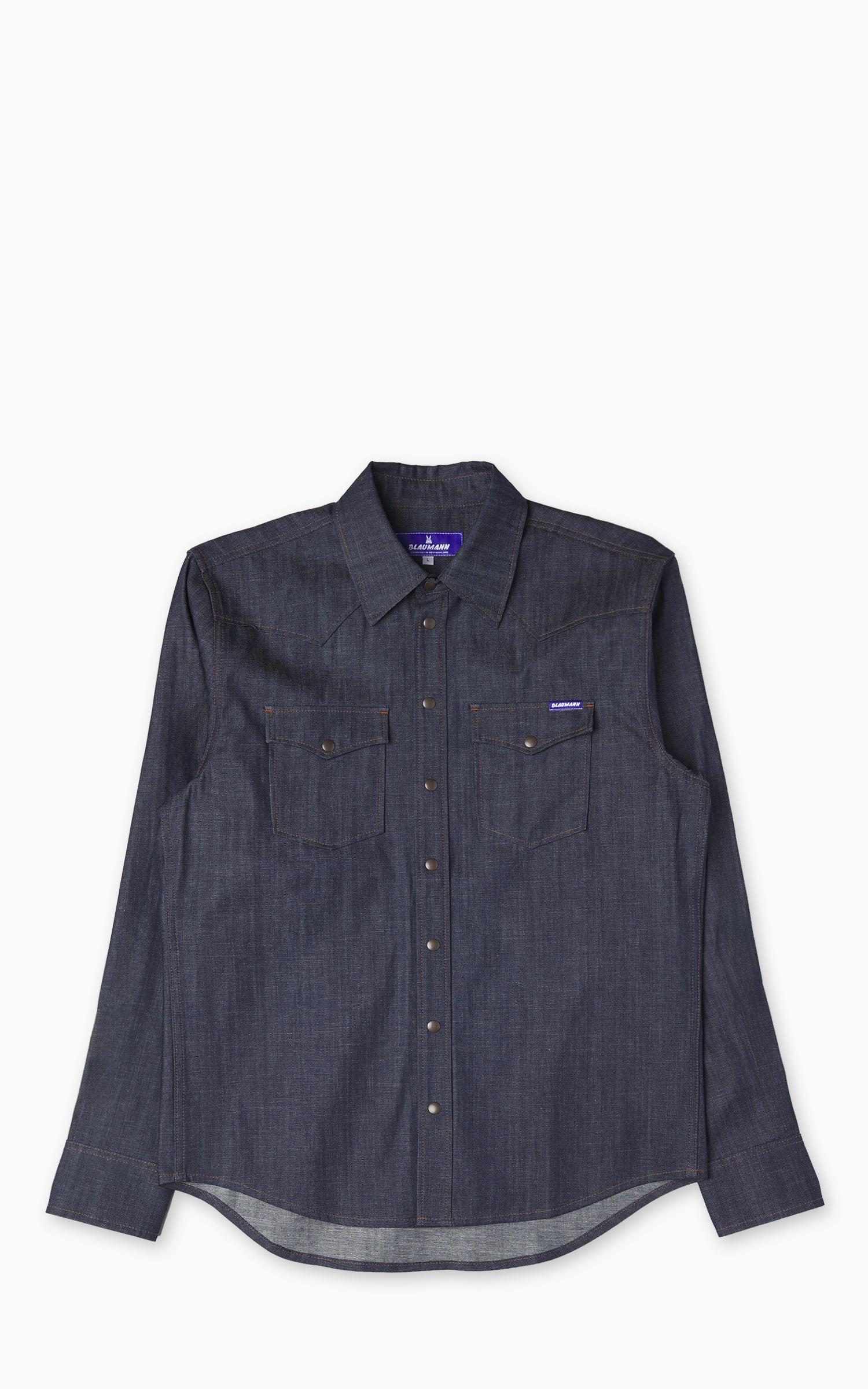 011 Western Denim Shirt Indigo