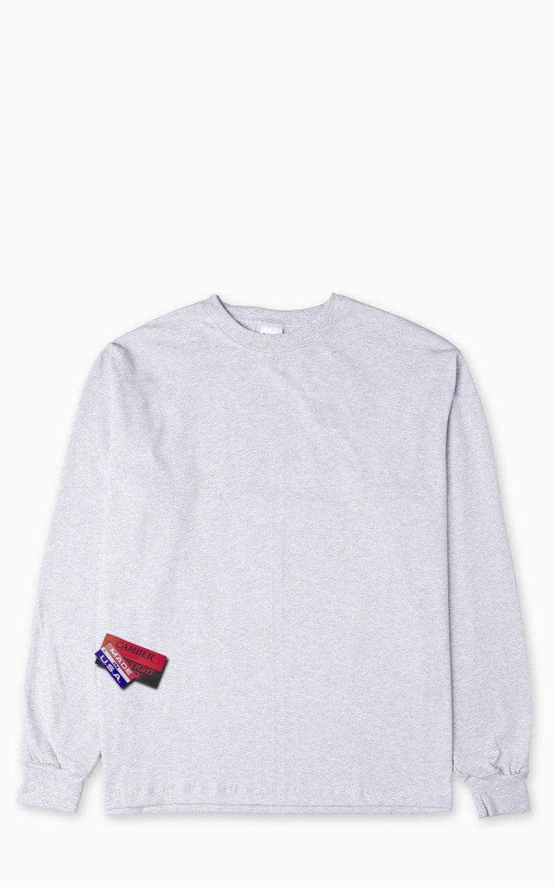 #305 Heavyweight Longsleeve T-Shirt Heather Grey