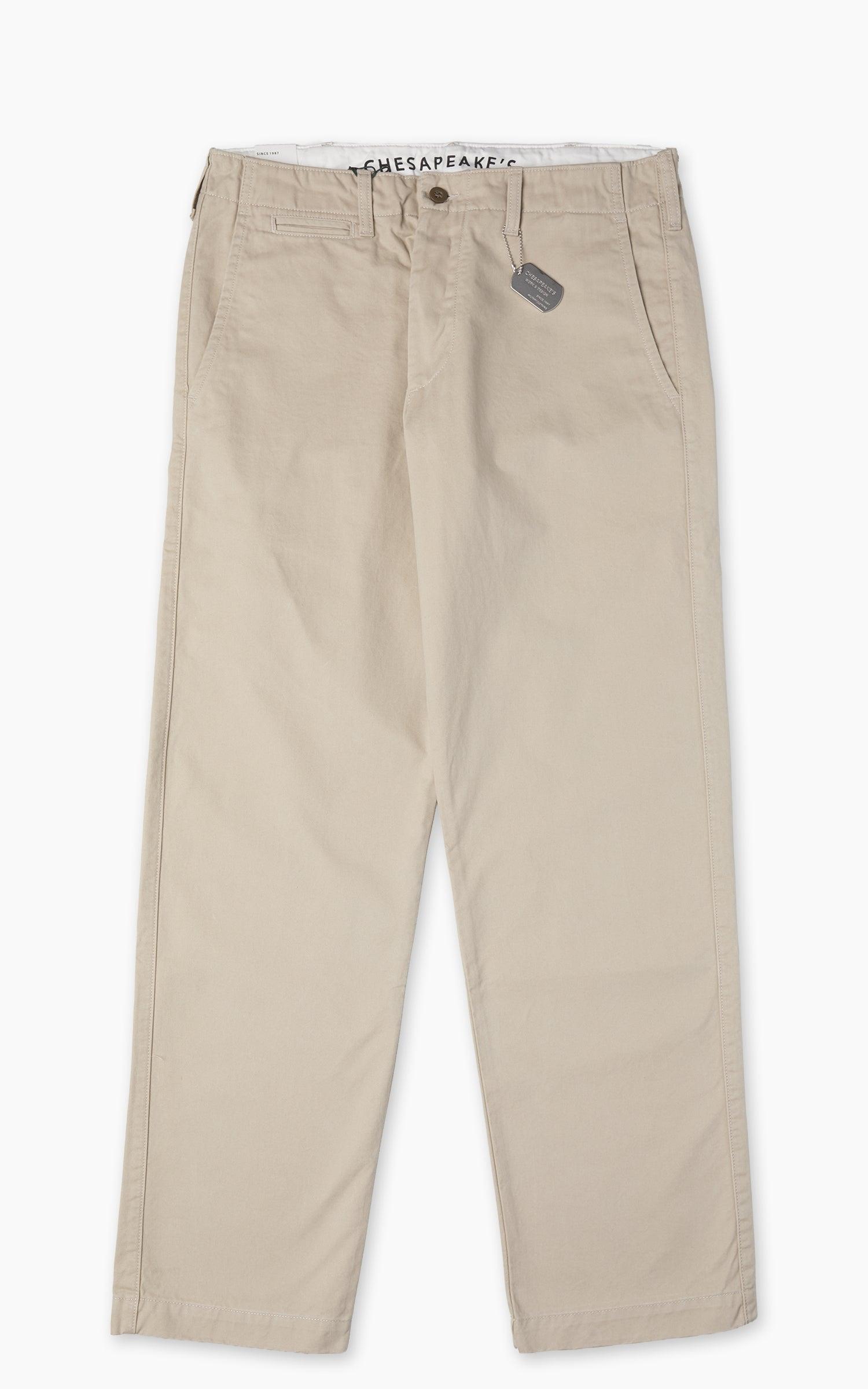 Chesapeake's Officer Chino Pant Gabardine Sand