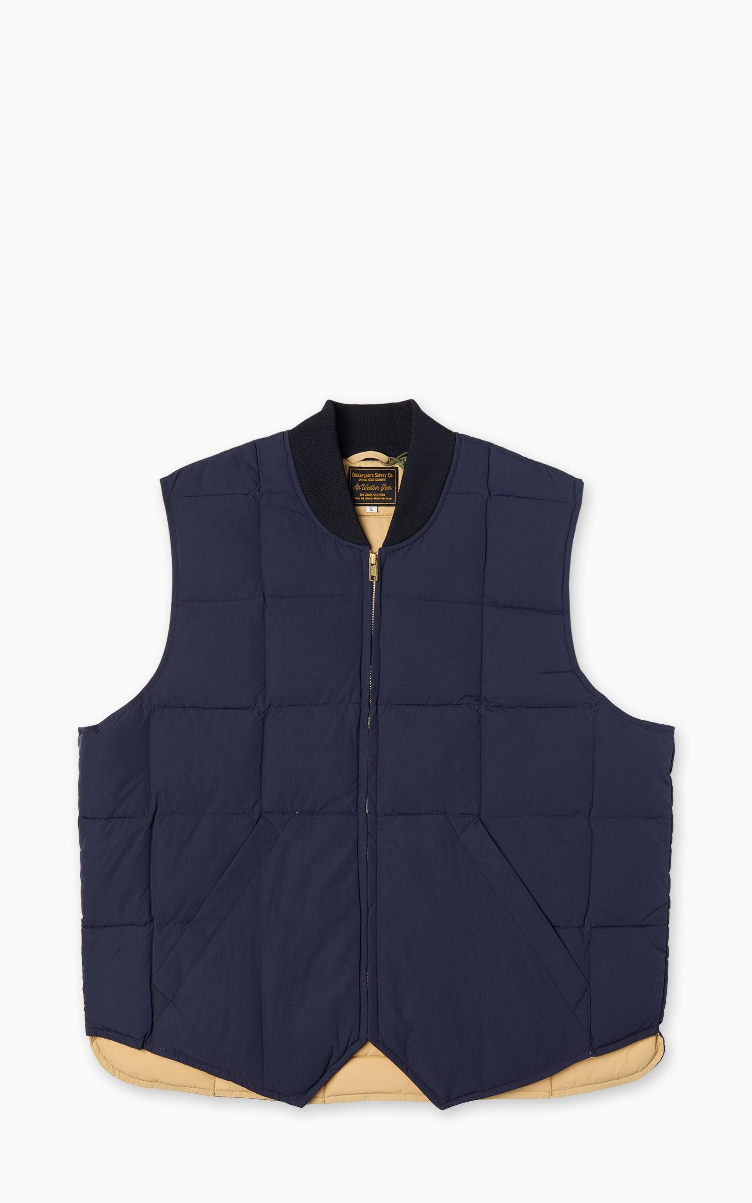 Chesapeake's Seattle Down Vest Dark Navy