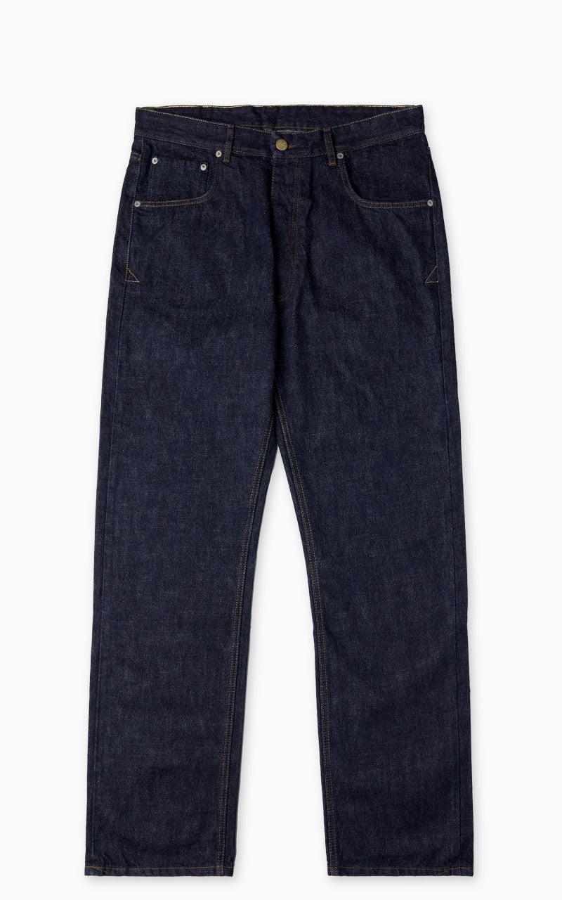 Fit 36 Loose Oversized Heavy Selvedge Denim Indigo Blue 14oz