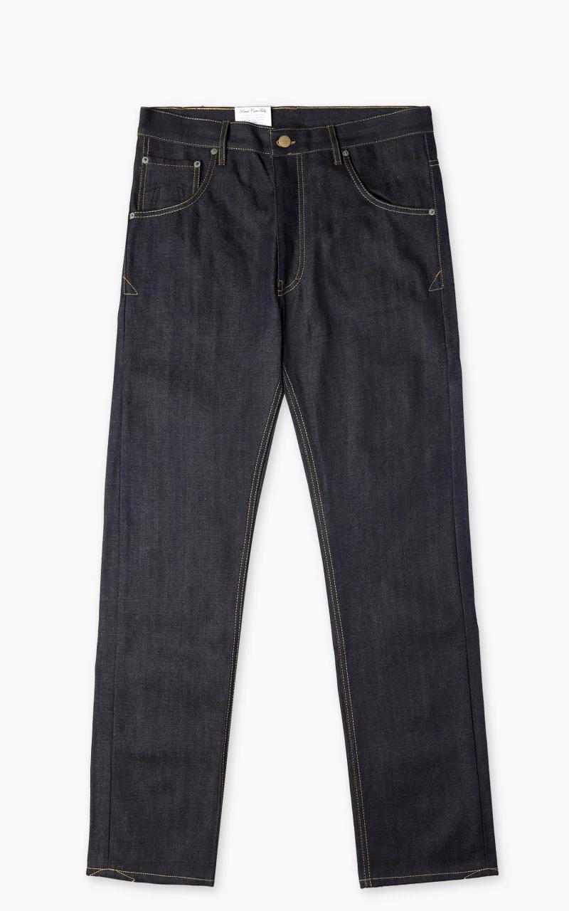 Fit 76 Regular Straight Selvedge Denim Indigo Blue 13oz