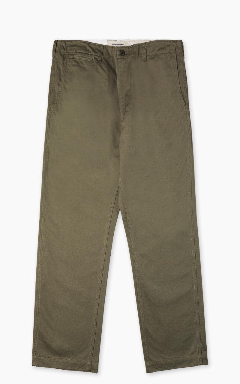F0514 Narrow U.S. Trousers Olive
