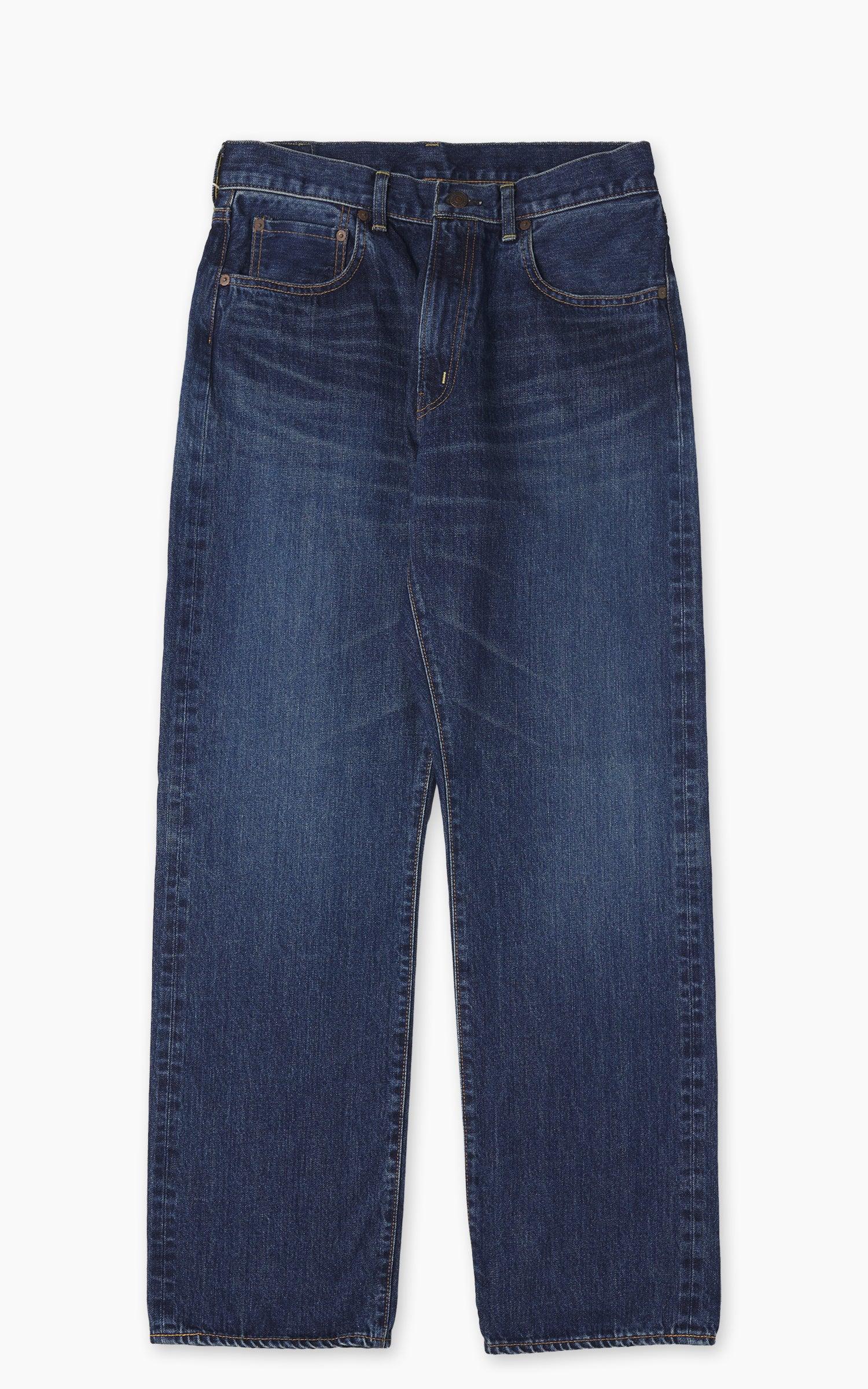 F159 Selvedge Denim Straight 5P Rinsed Indigo
