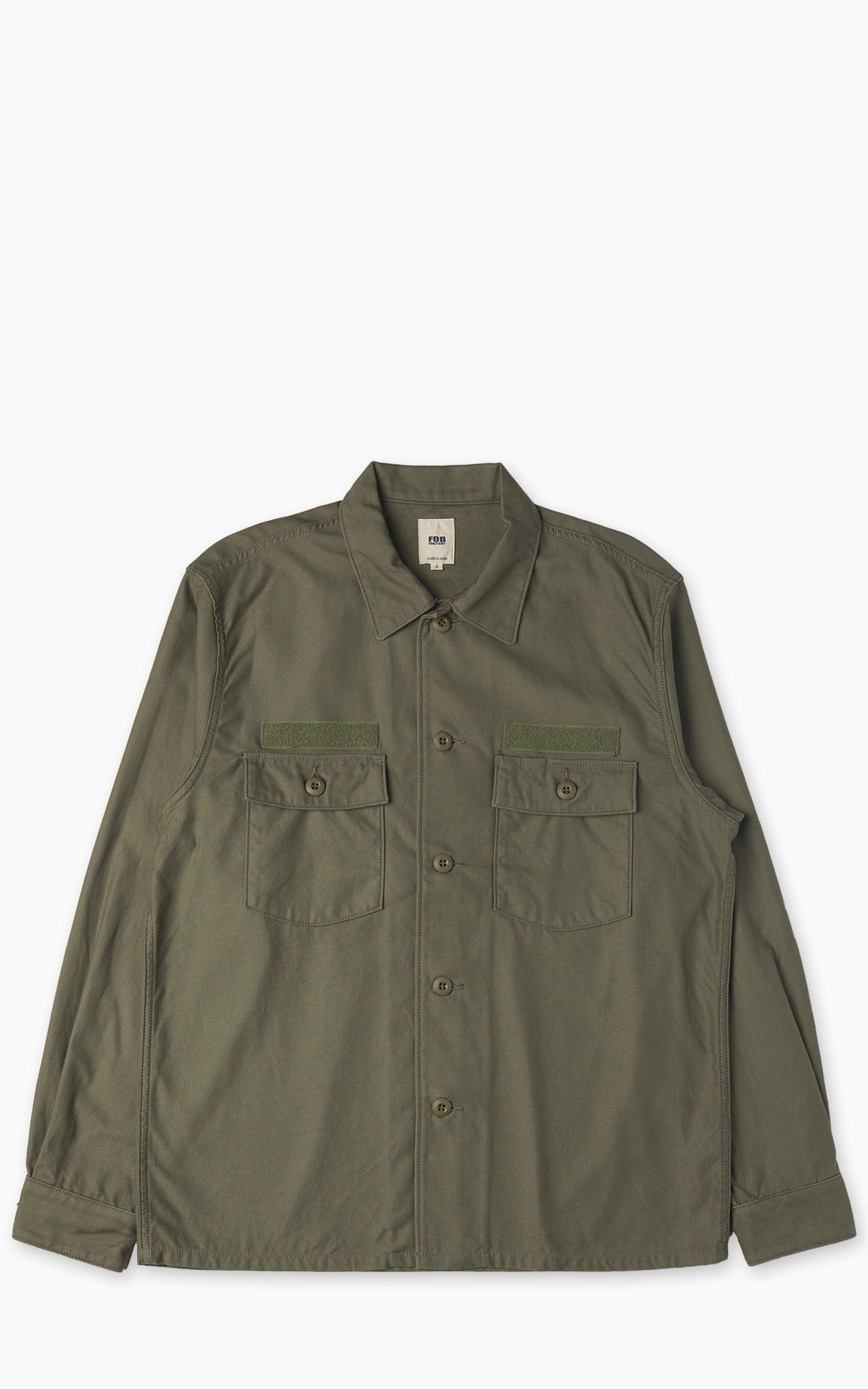 F2469 Utility Uniform Shirt Olive