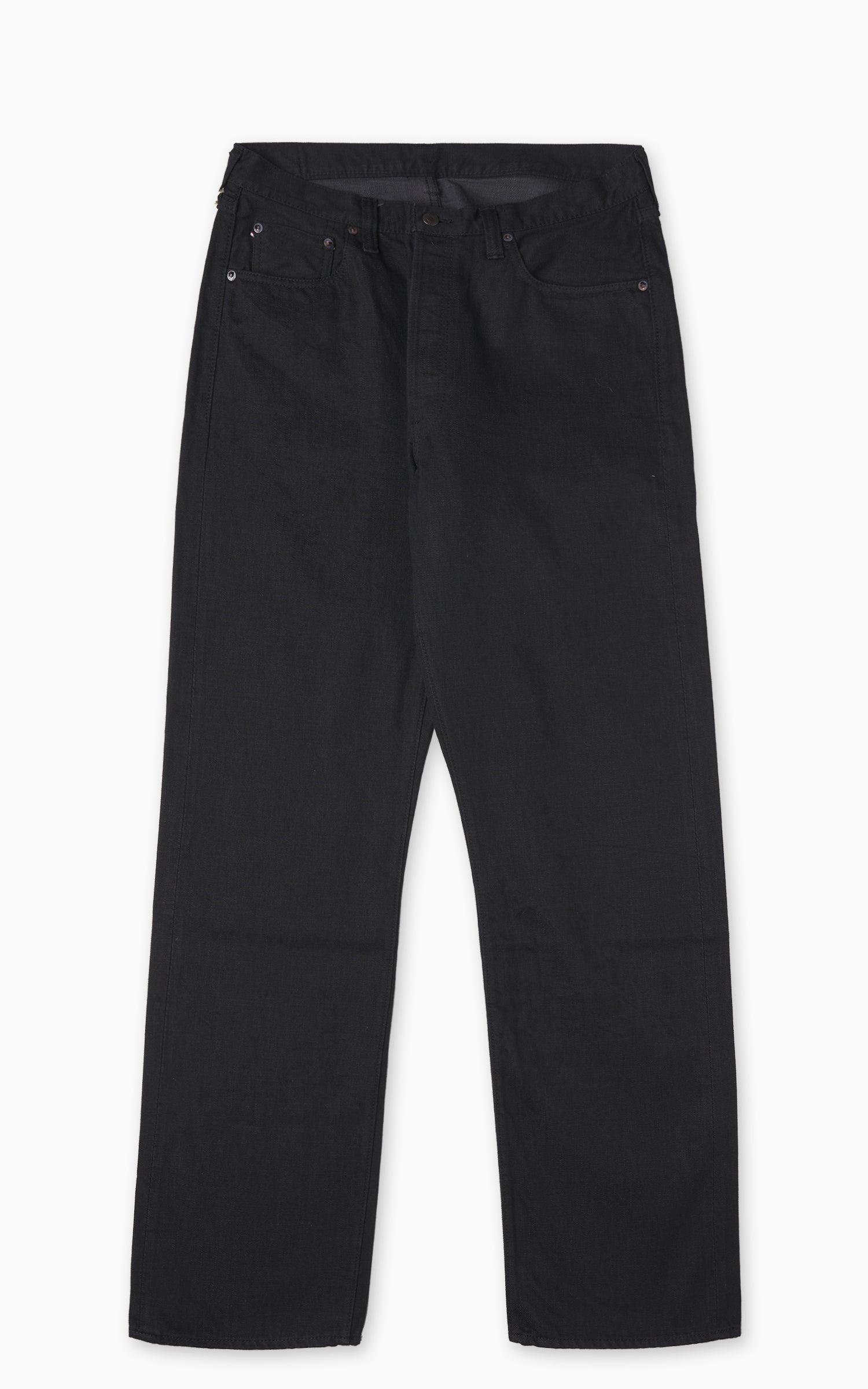 Fullcount 1101BG Straight Black/Gray Selvedge Denim Black/Gray