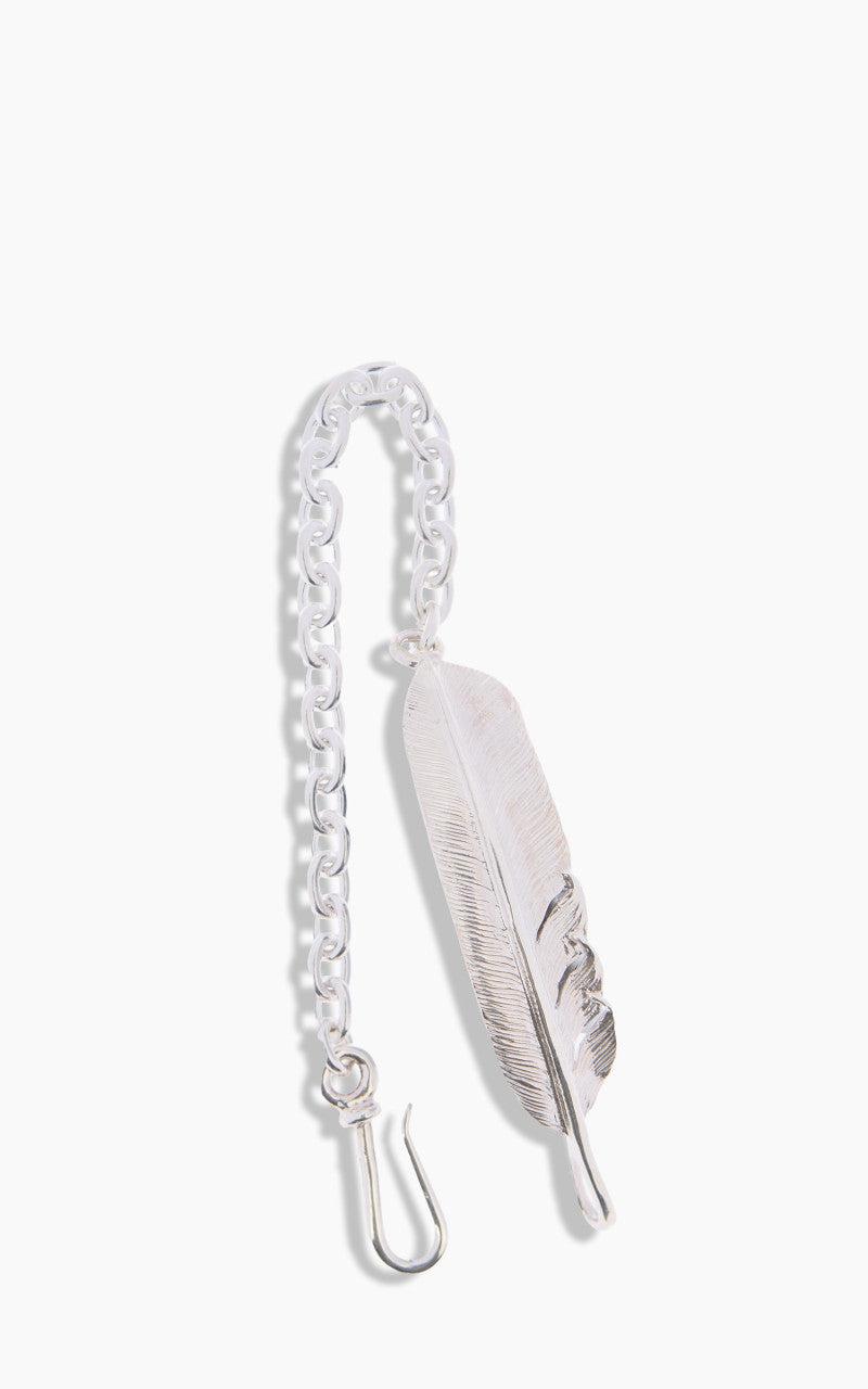 BR-050 Feather Chain Bracelet Silver