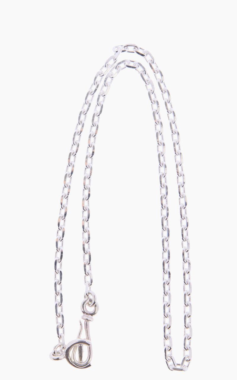 O-062(2) (M) Silver Chain with Hook