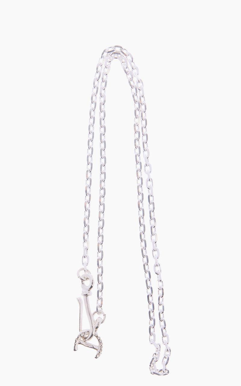 O-063(2) (S) Silver Chain with Hook