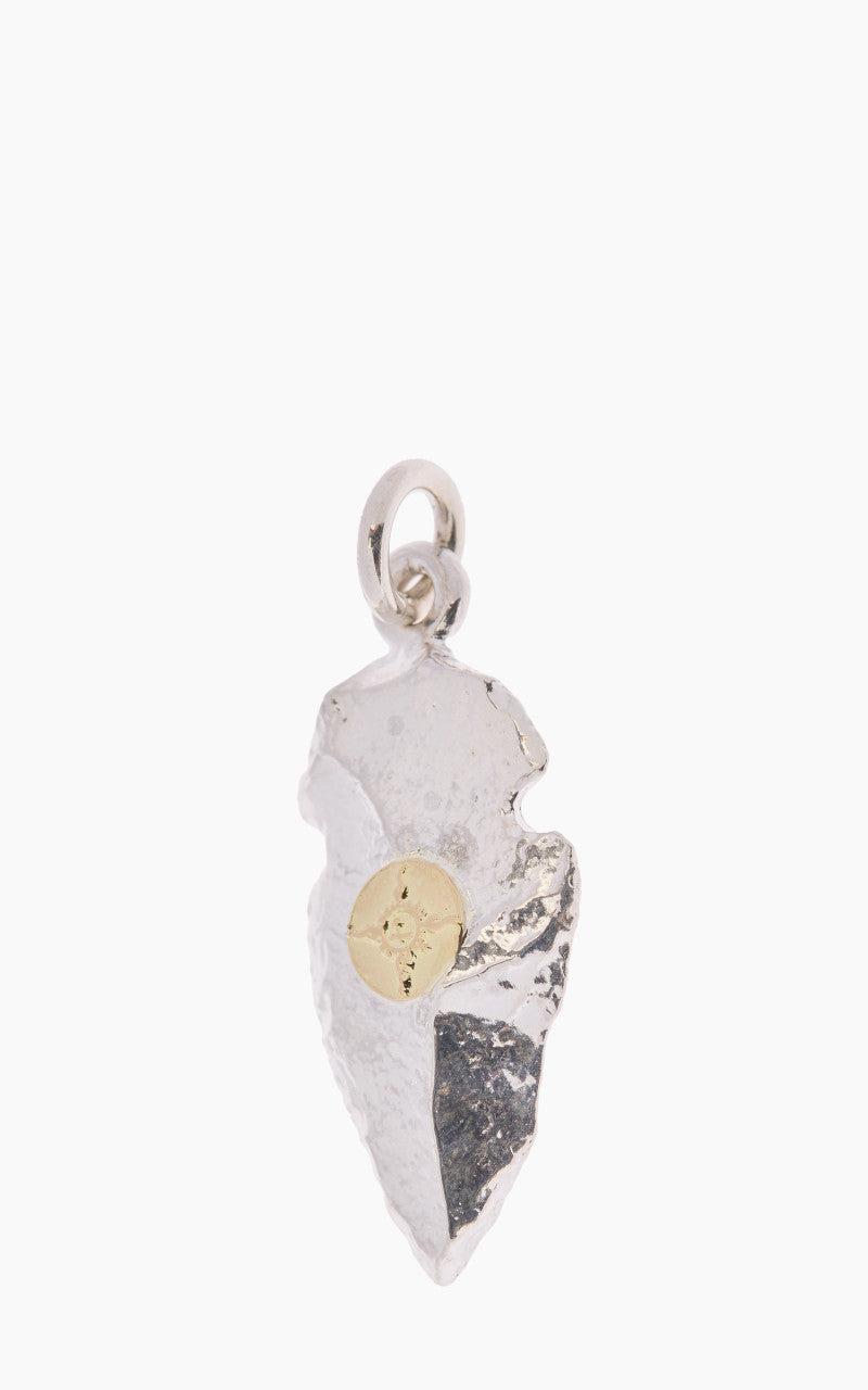 P-037 (L) Arrow Head Silver With K18