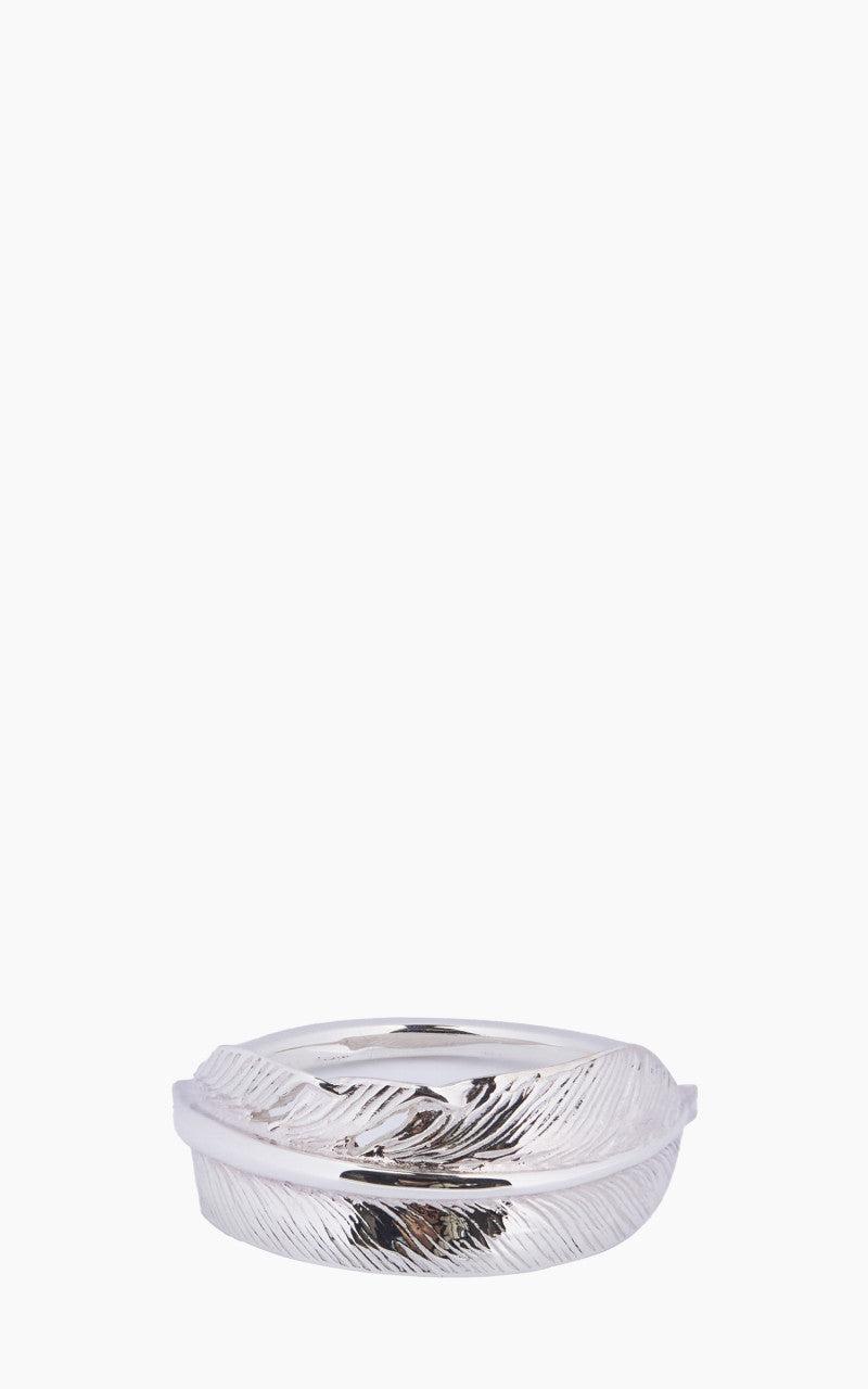 R-092 (S) Feather Ring Silver
