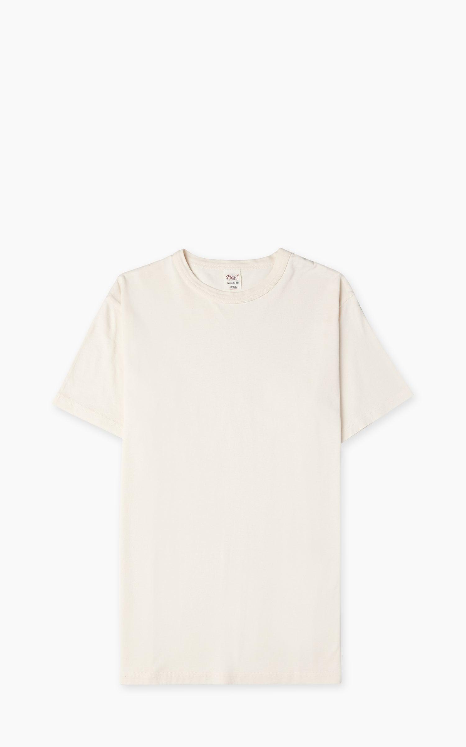 T-Shirt Plain Pigment Dyed Offwhite