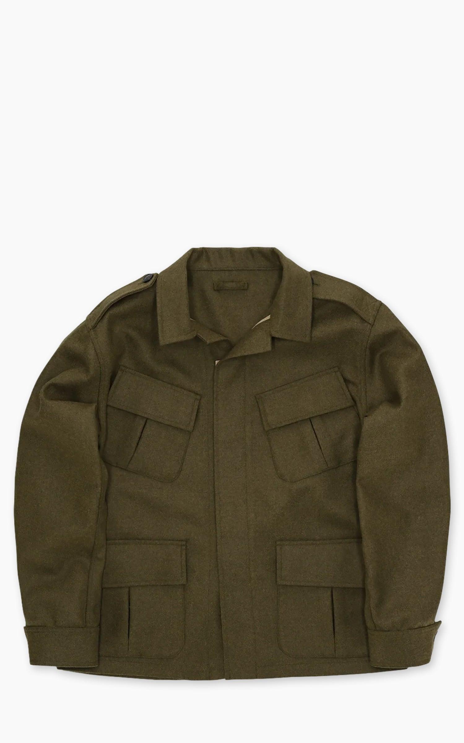 Creek Jungle Jacket Melton Wool Green