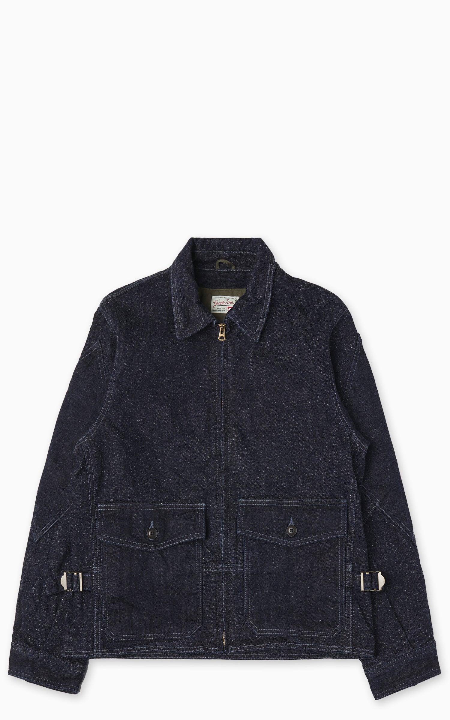 G8 Flight Jacket Denim Indigo
