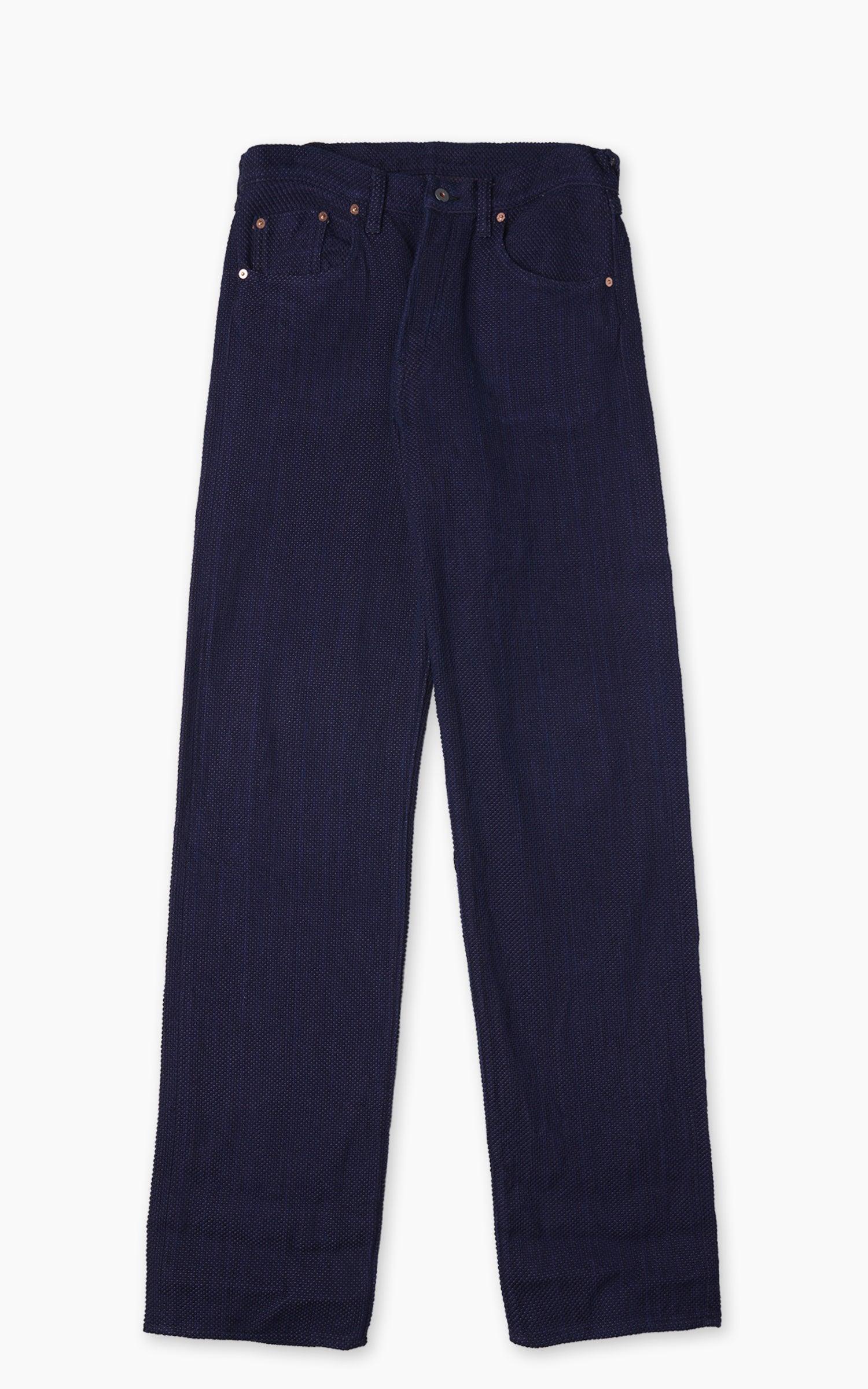 Sashiko Loose Straight Selvedge Indigo