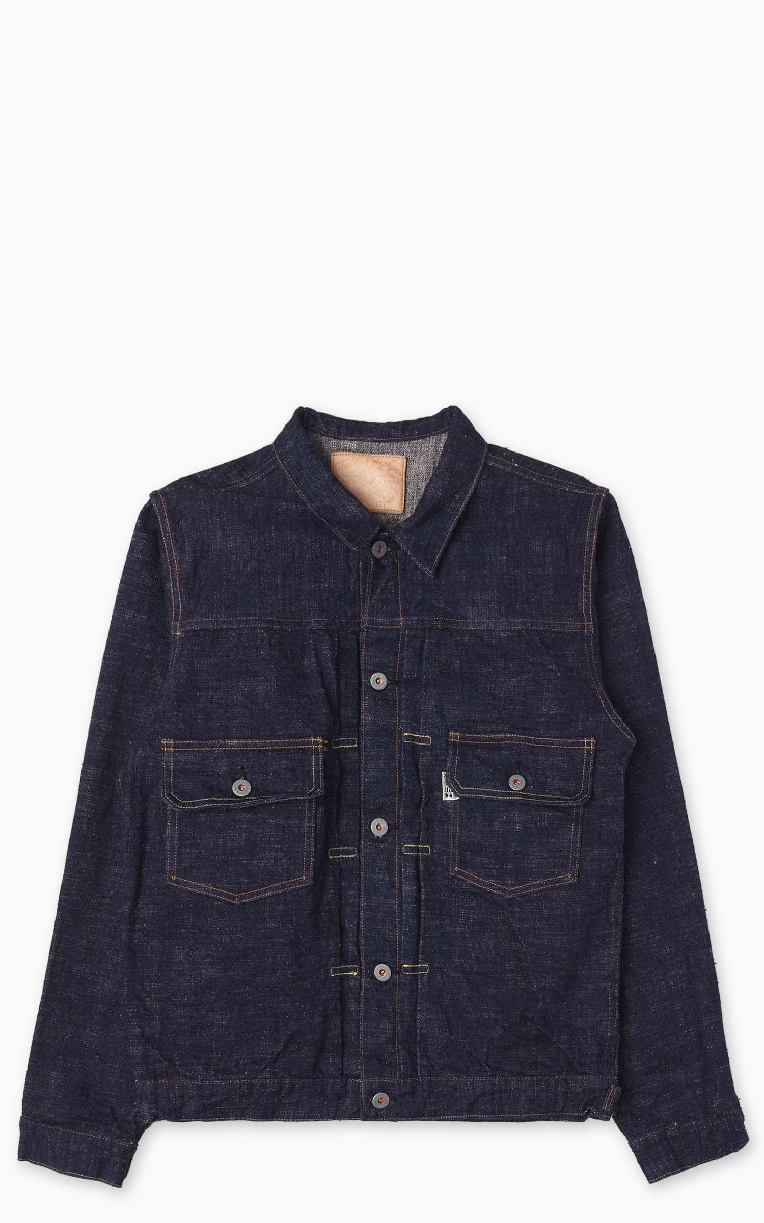 Type 2 Denim Jacket Slub Indigo 15oz