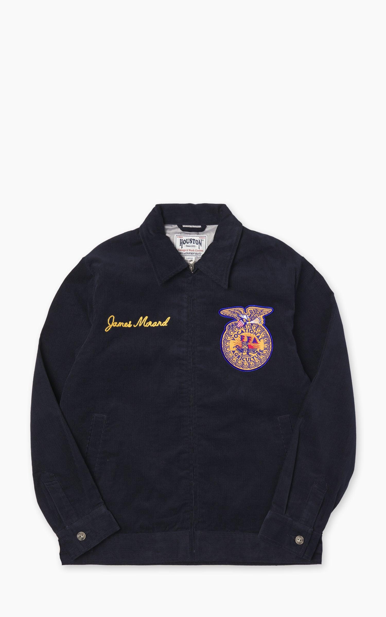 Corduroy Embroidery FFA Jacket Navy