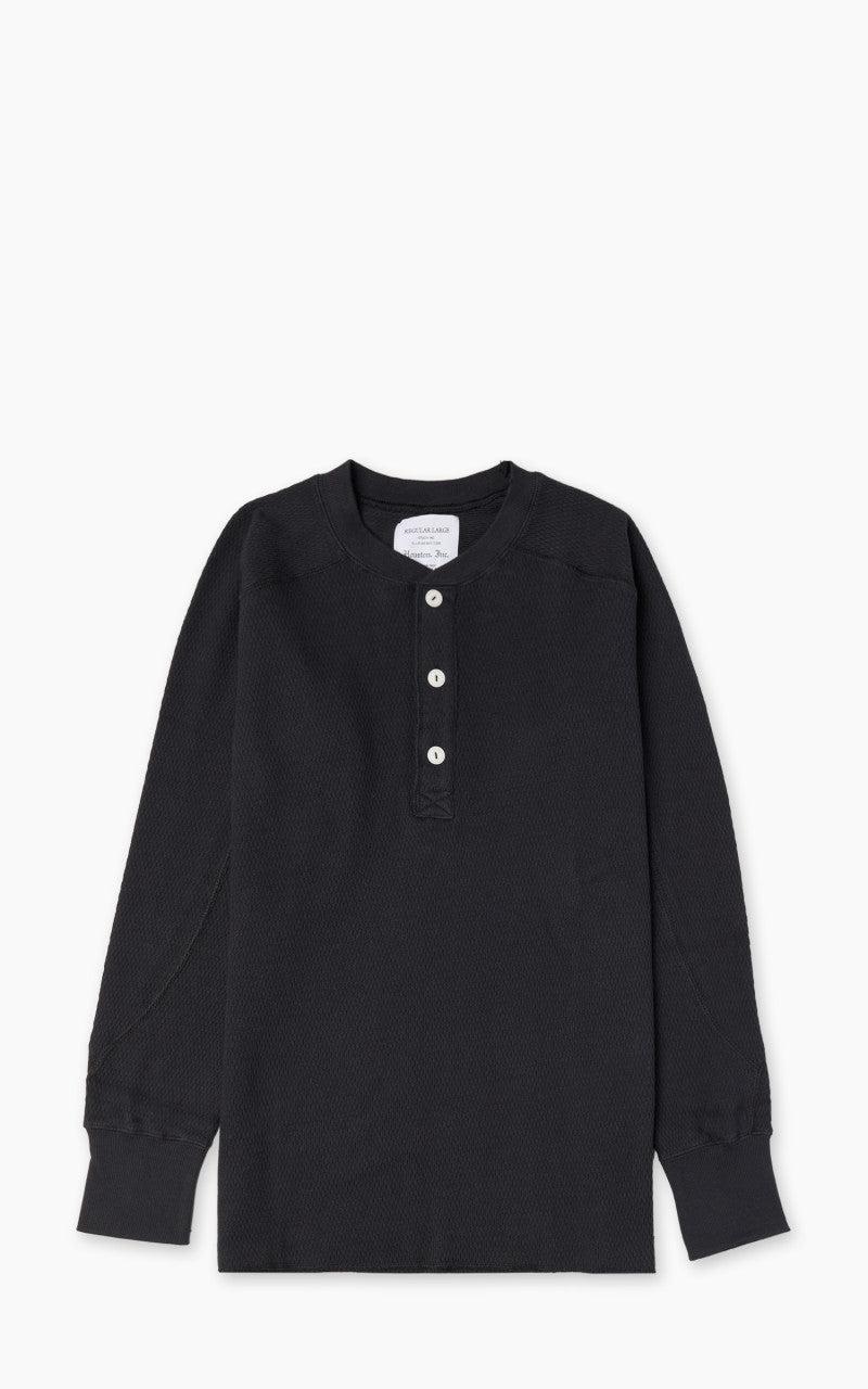 Heavy Thermal L/S Henley Black