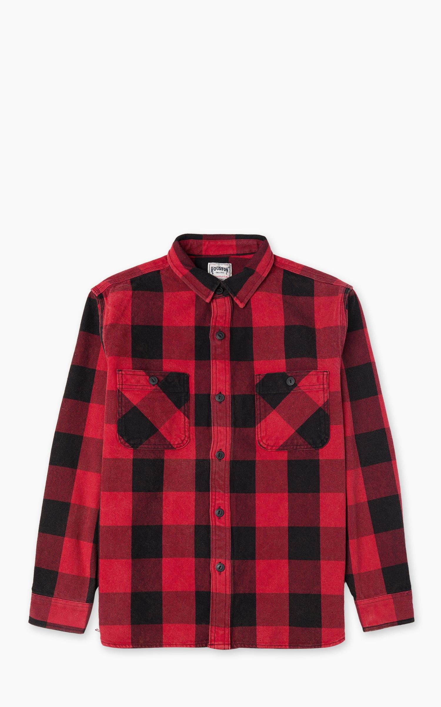 Vintage Block Heavyweight Viyella Shirt Checked Red