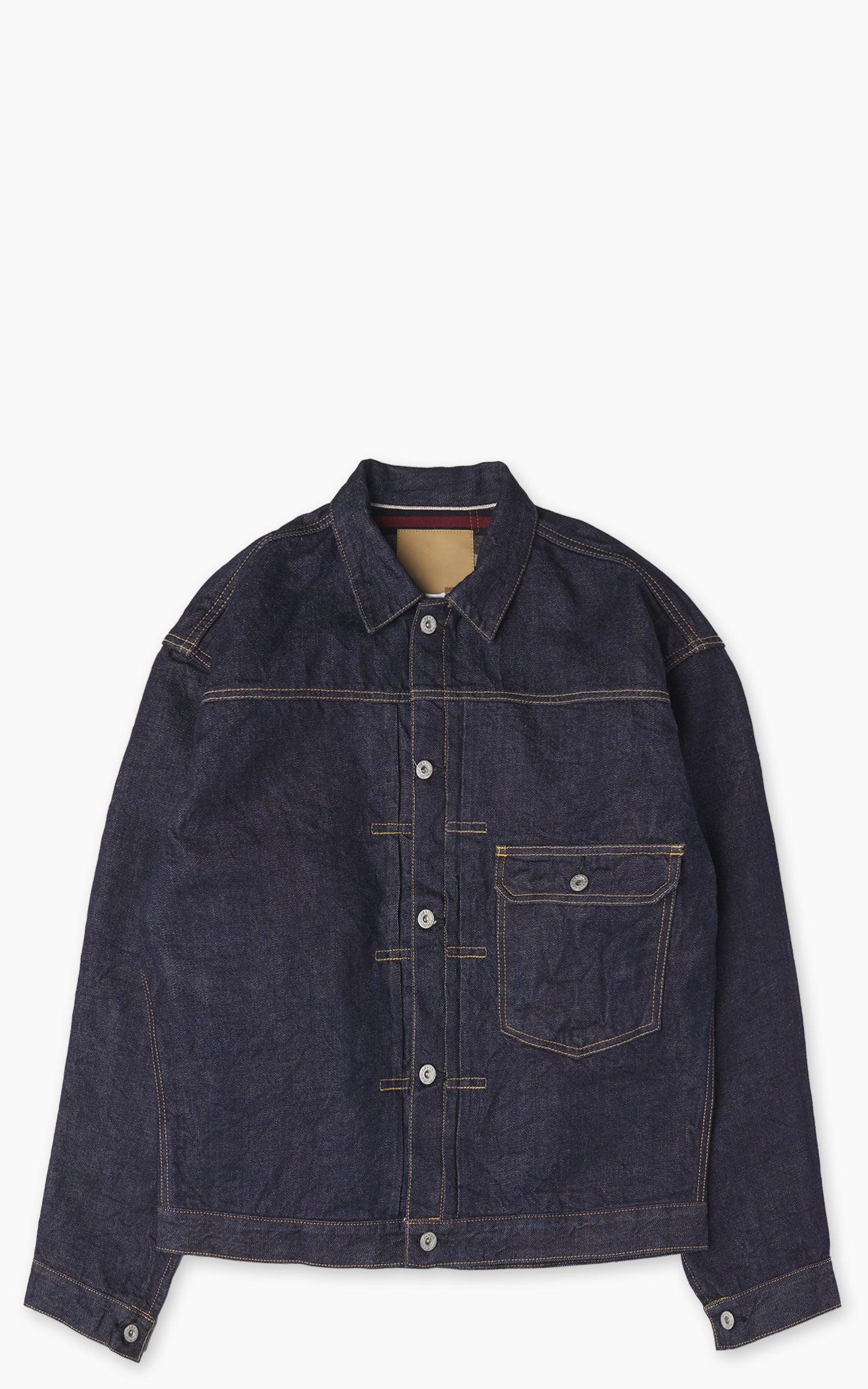 Type I Denim Jacket Blanket Lined Indigo