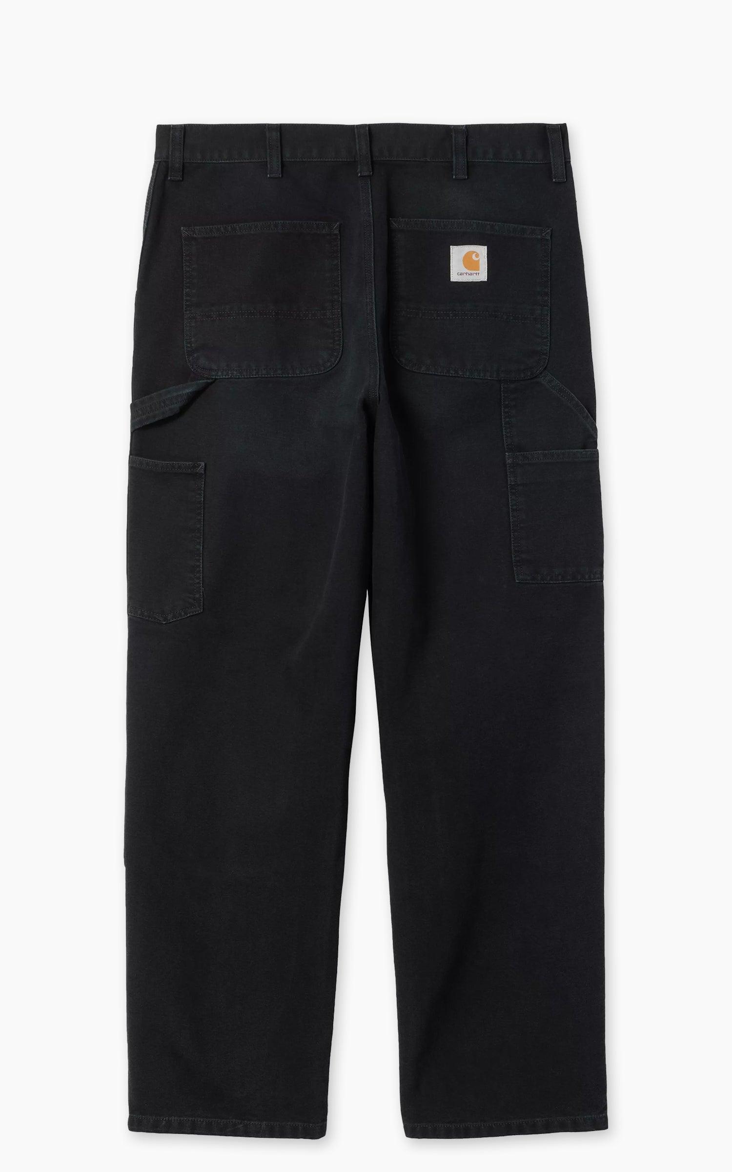 Double Knee Pant Dearborn Canvas Stone Canvas Black