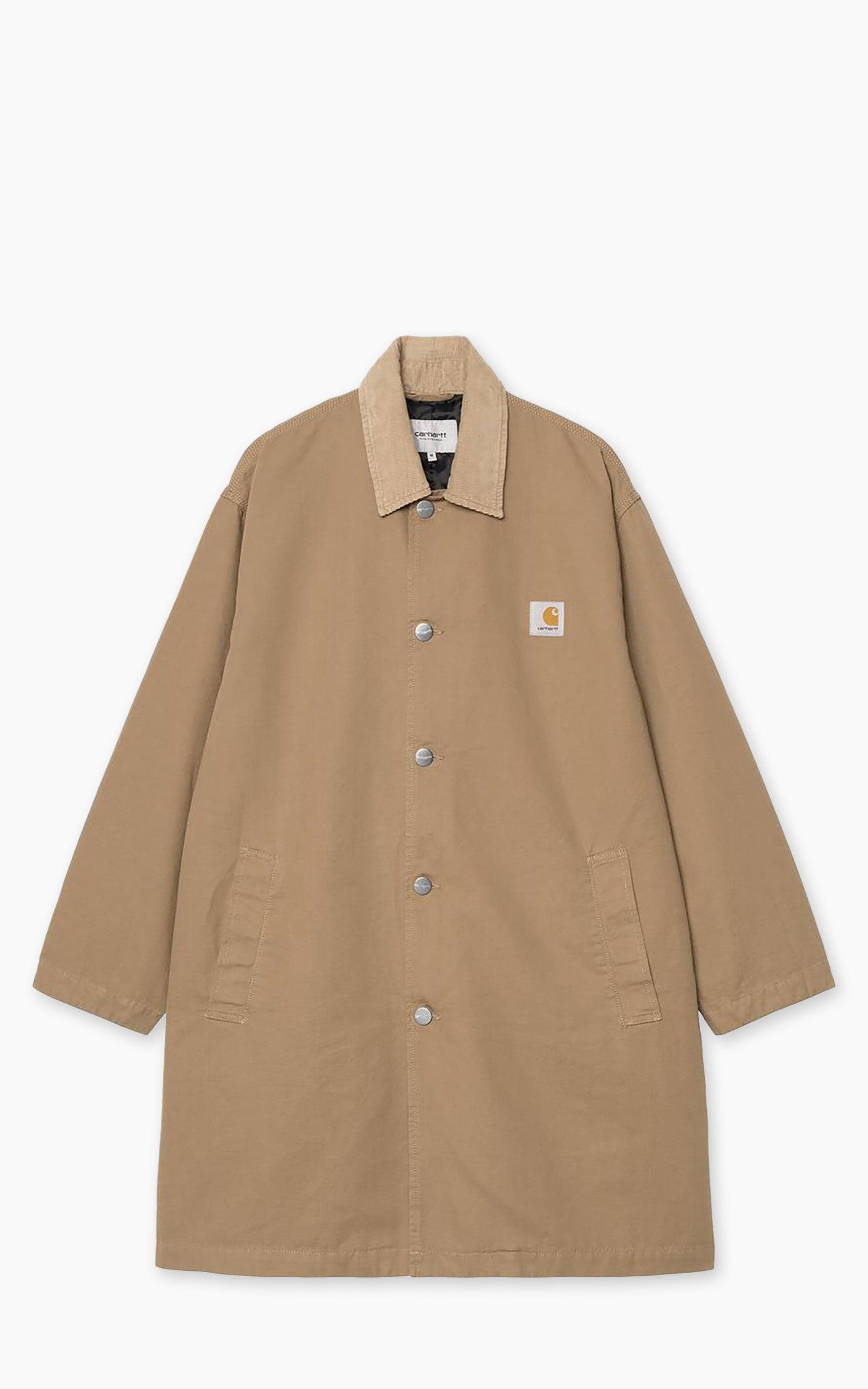 Webster Coat Hubbard Canvas Rinsed Leather/Leather