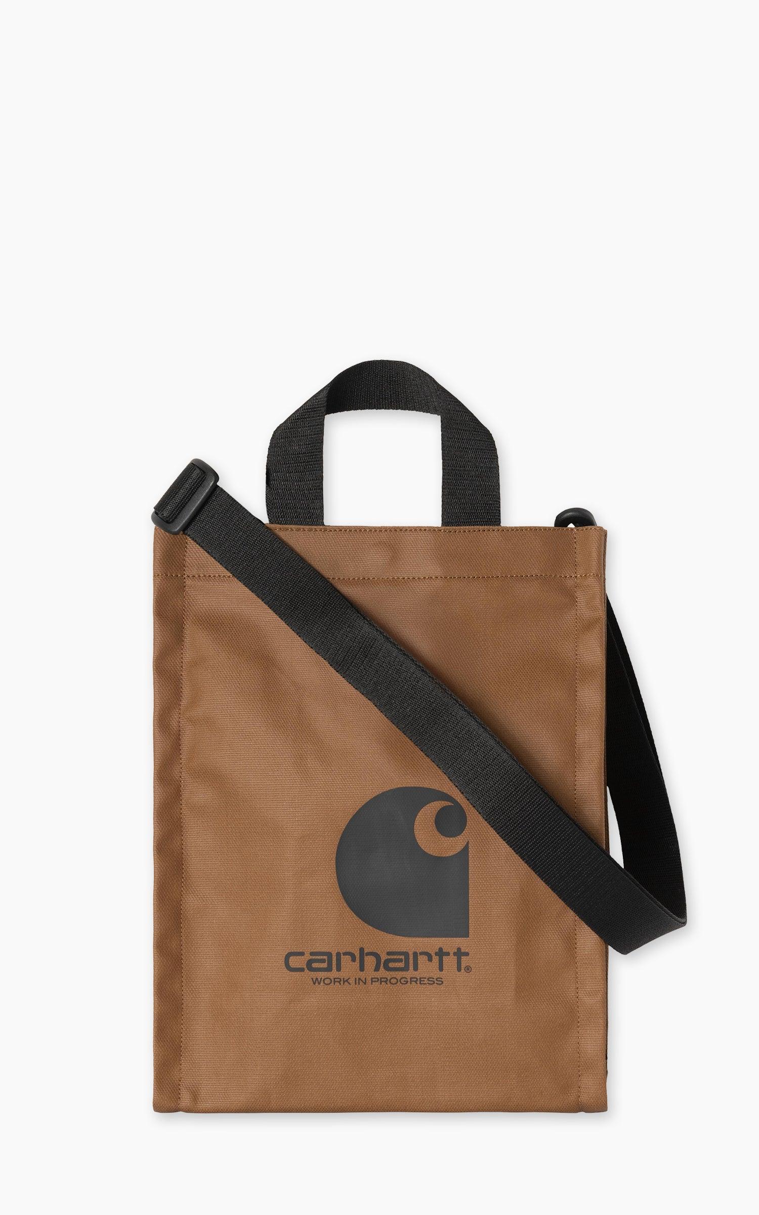 Carhartt WIP Shopping Bag Cotton Canvas Hamilton Brown/Black