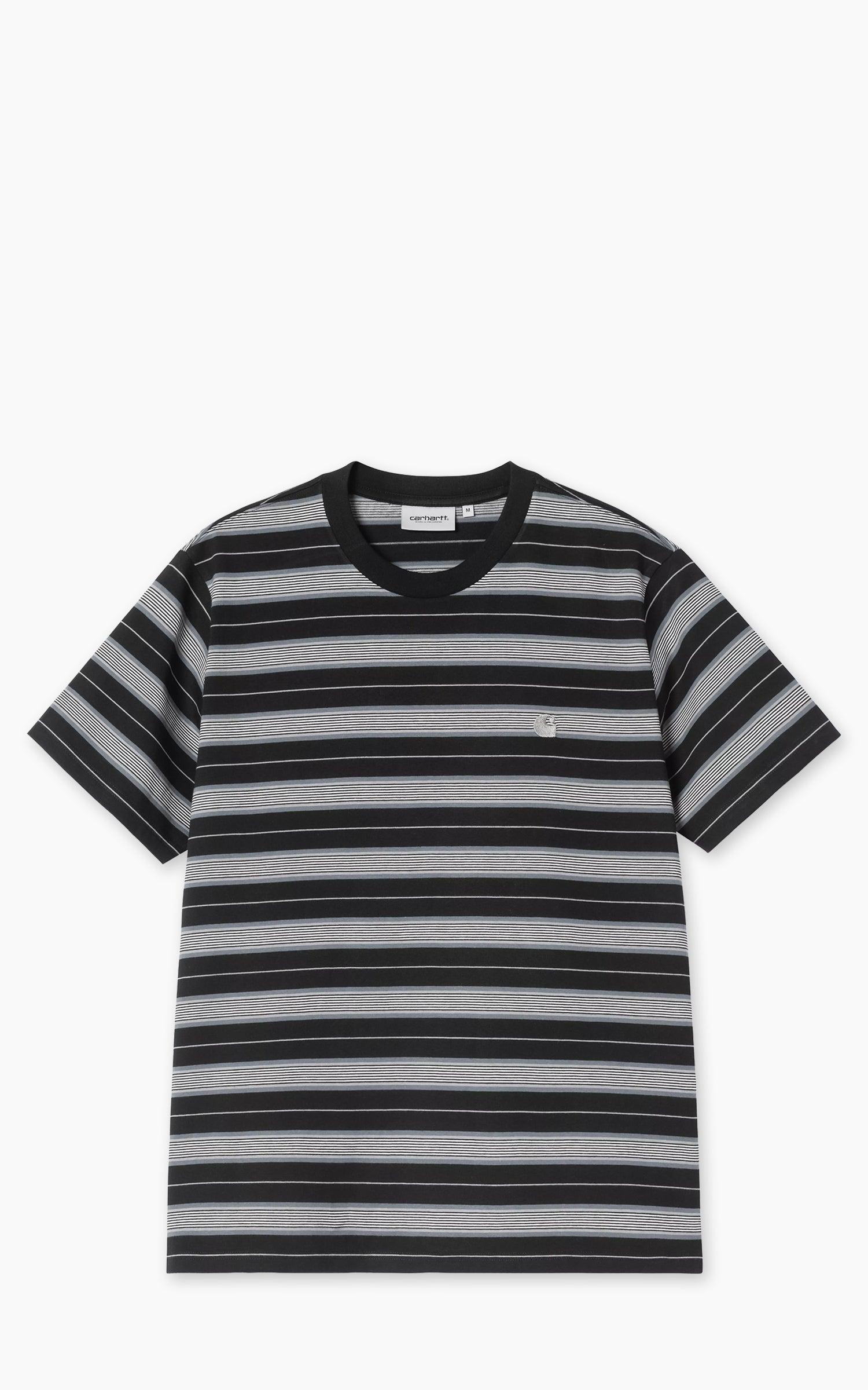S/S Bronson T-Shirt Bronson Stripe/ Black