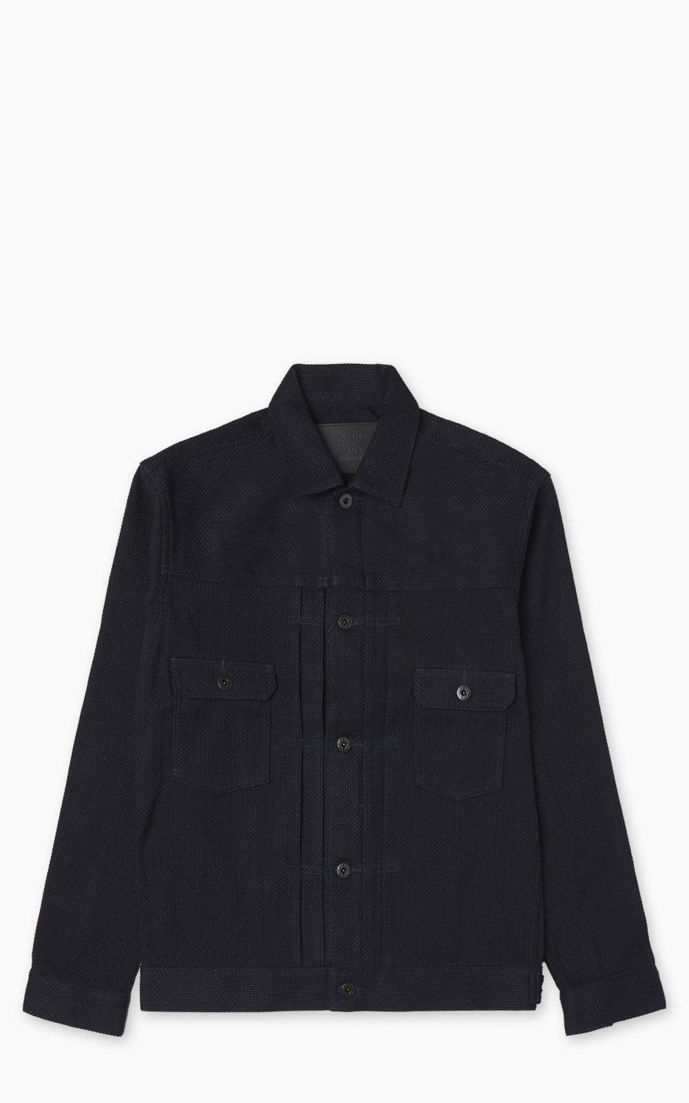 JBGJ1005 Sashiko Type 2 Jacket Indigo 11oz