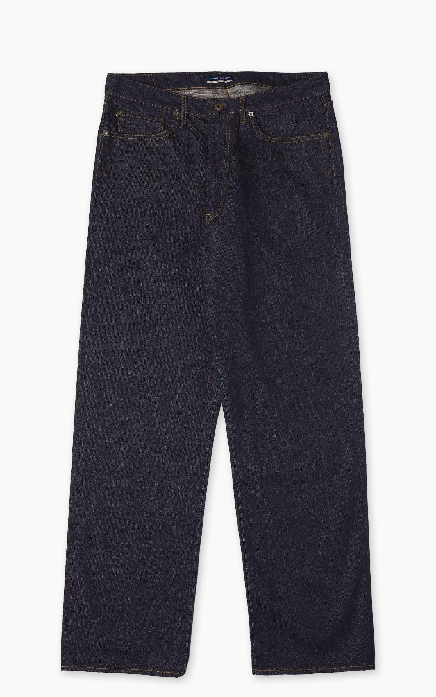 J504 Loose Straight Jeans Africa Cotton Selvedge 12.5oz