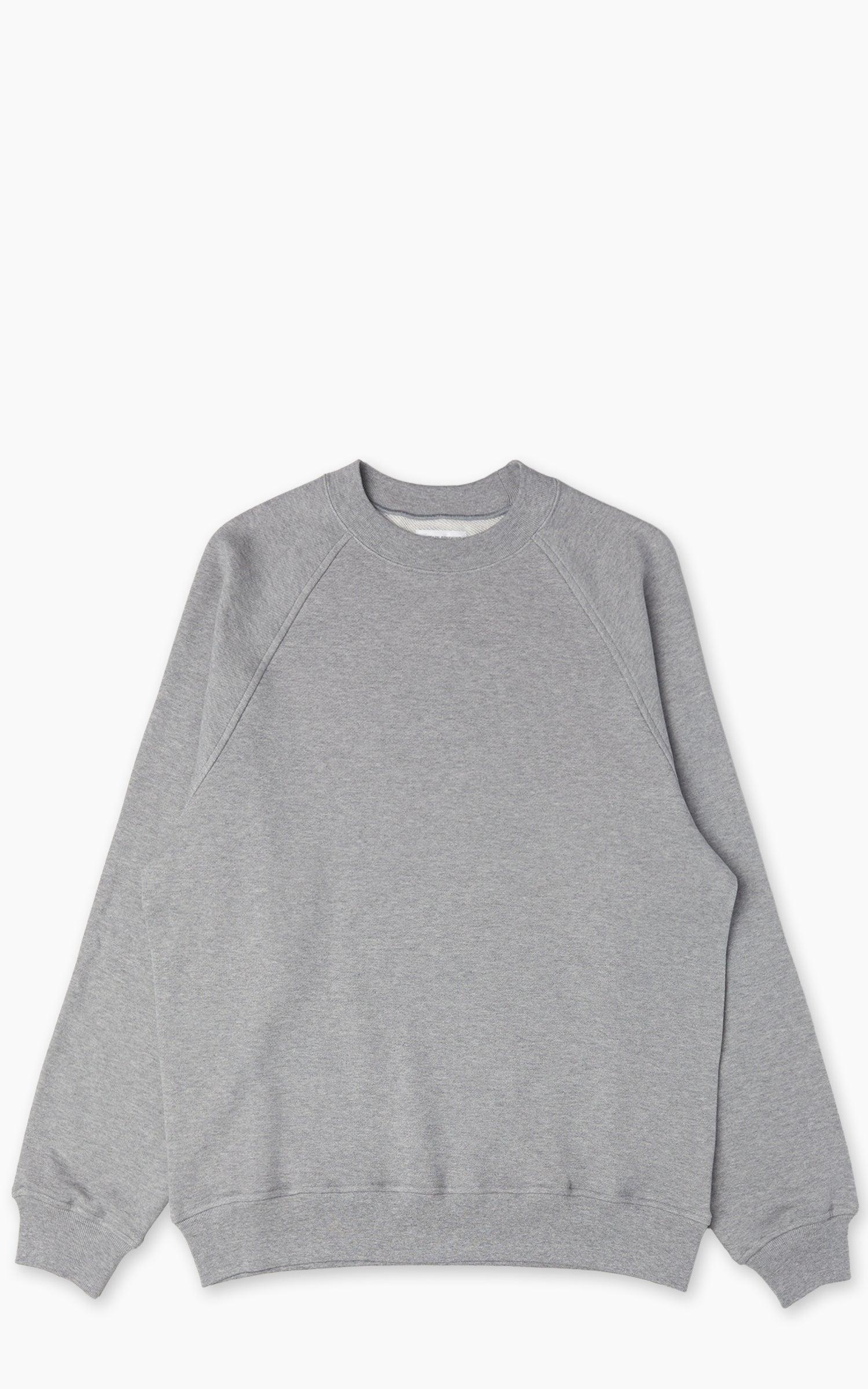 Suvin Sweat Crew Pullover Feather Grey