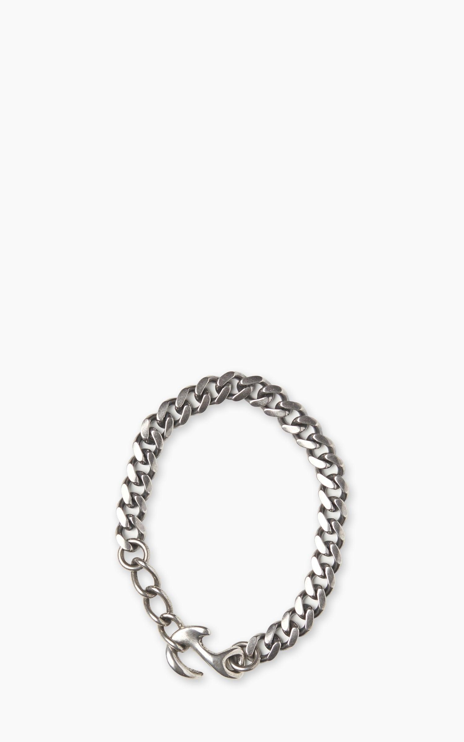 BR525XS Classic Anchor Bracelet Plated Silver