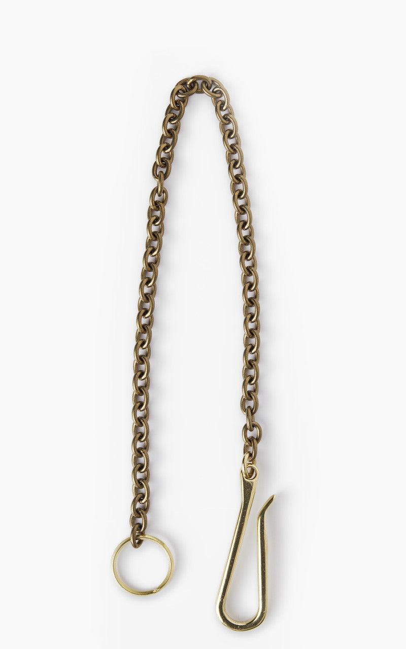 BR725C Key Chain Oval Brass