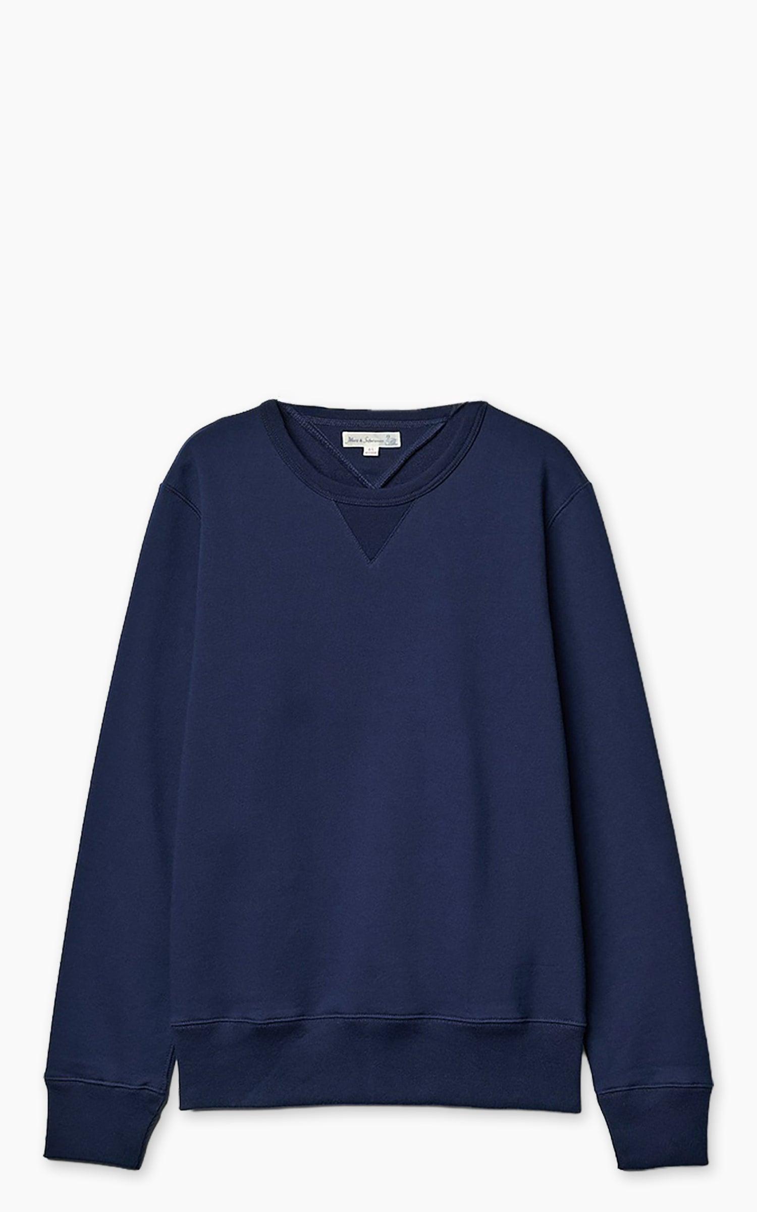 3M46 Sturdy Loopback Fleece Sweatshirt Ink Blue