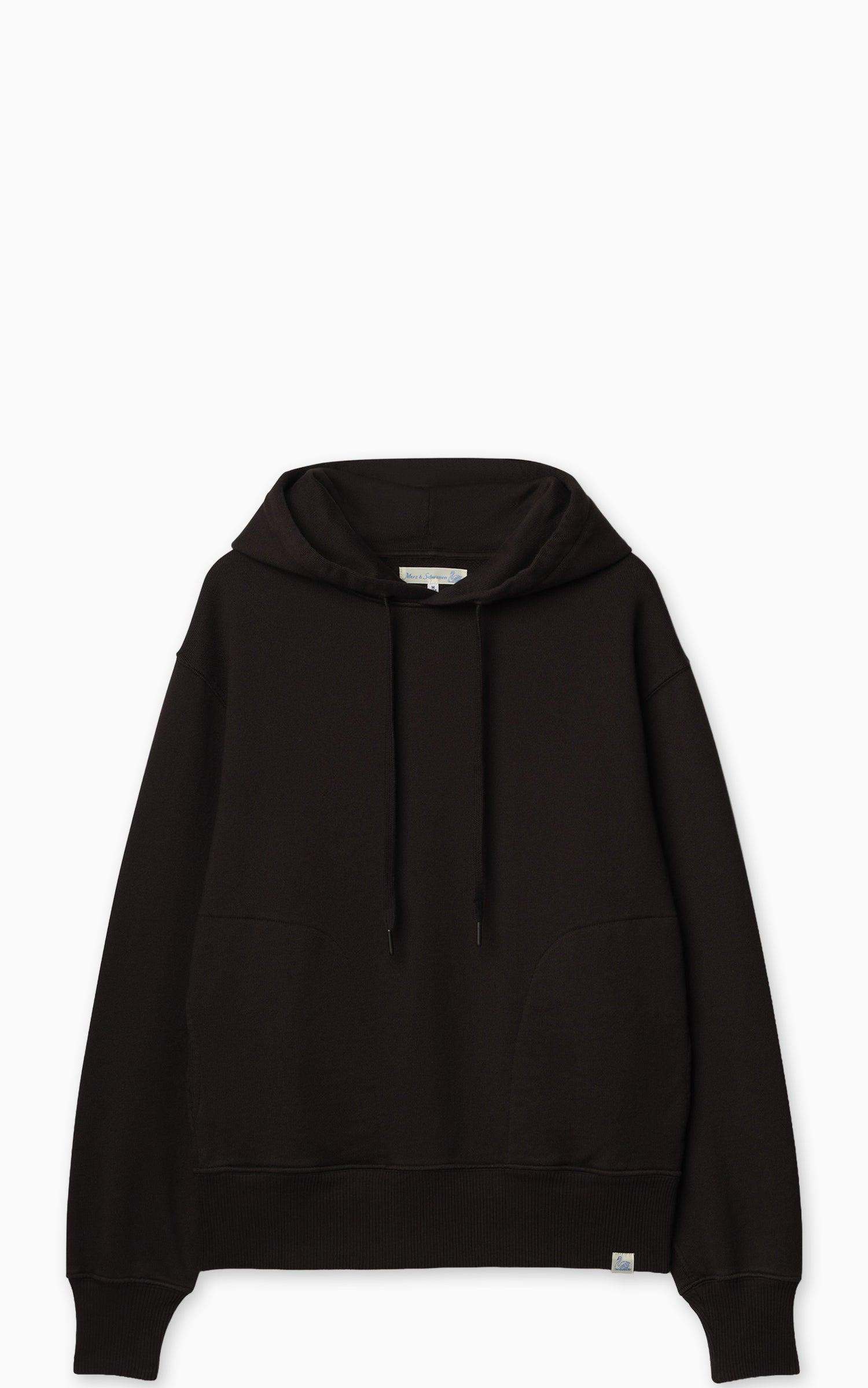 HOODIE01 Authentic Fleece Classic Fit Hoodie Espresso